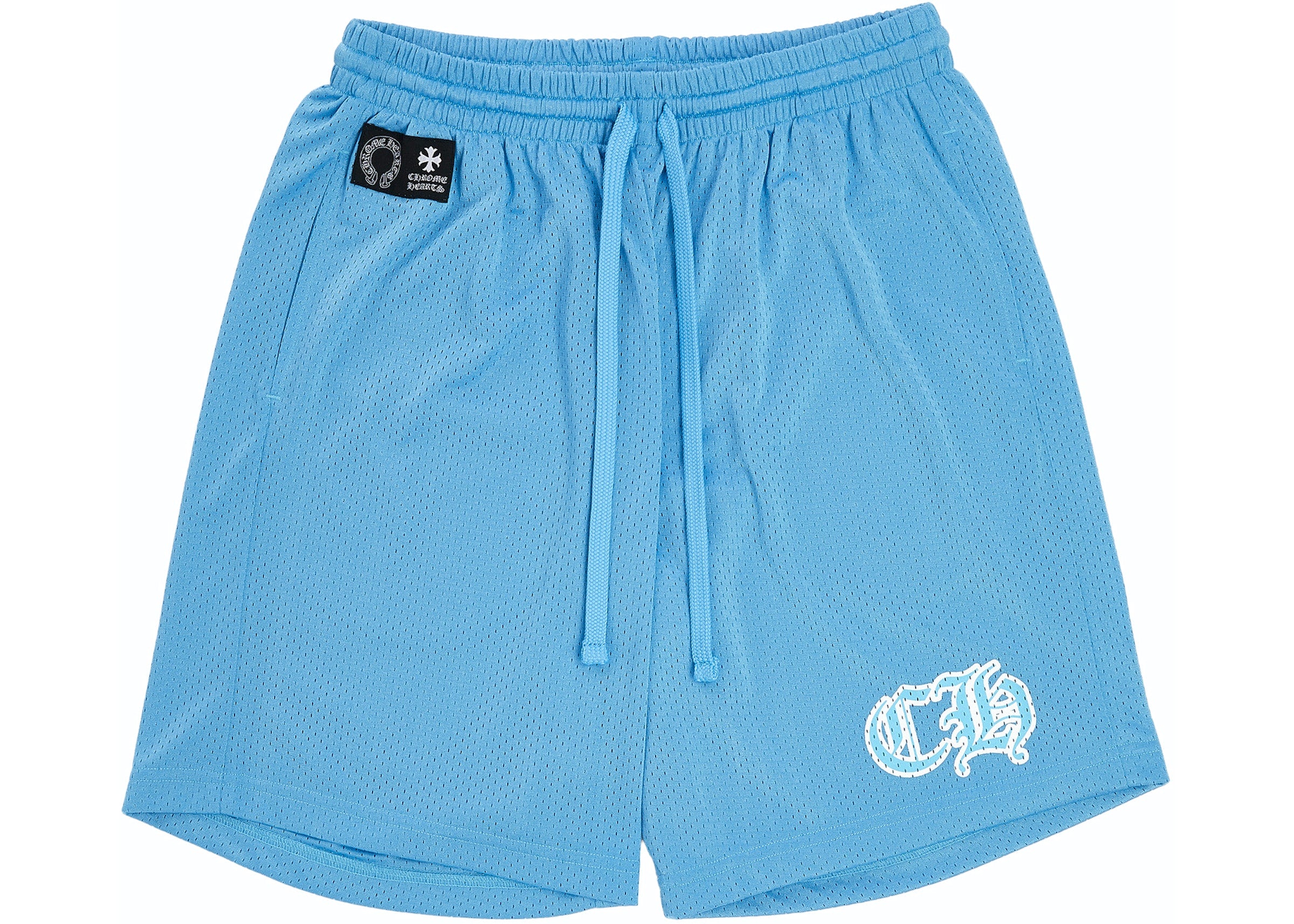 Sports Mesh Varsity Shorts Blue