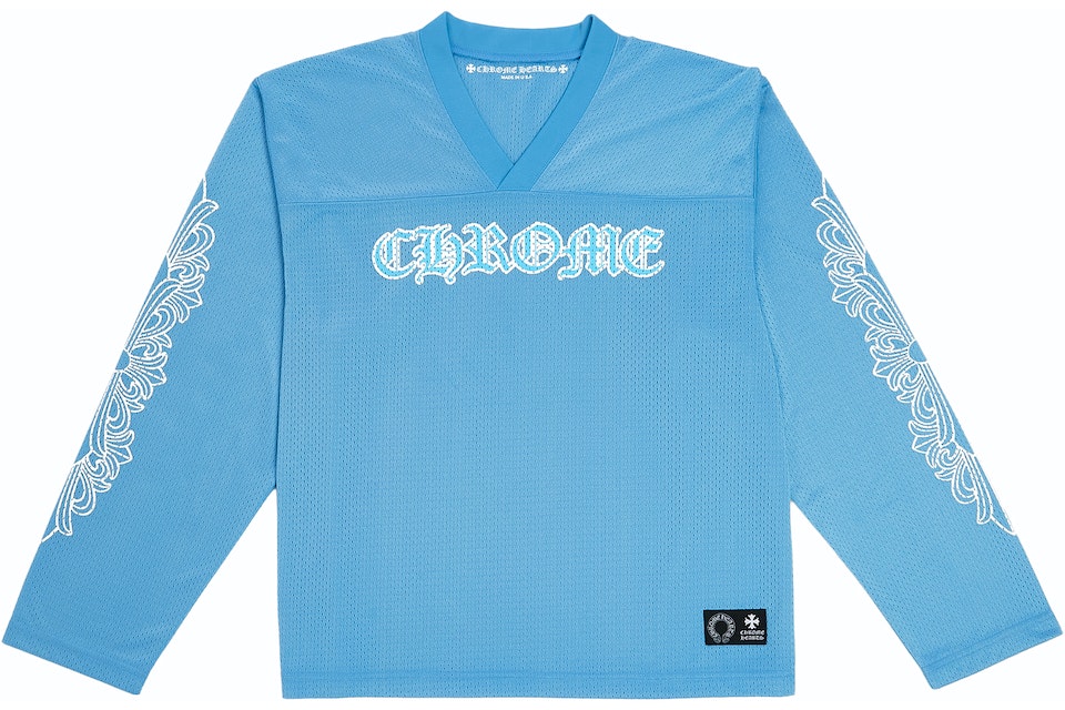 Sports Mesh Warm Up Jersey Blue