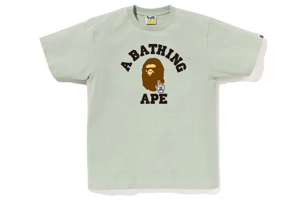 Go Ape Pointer College Tee Green