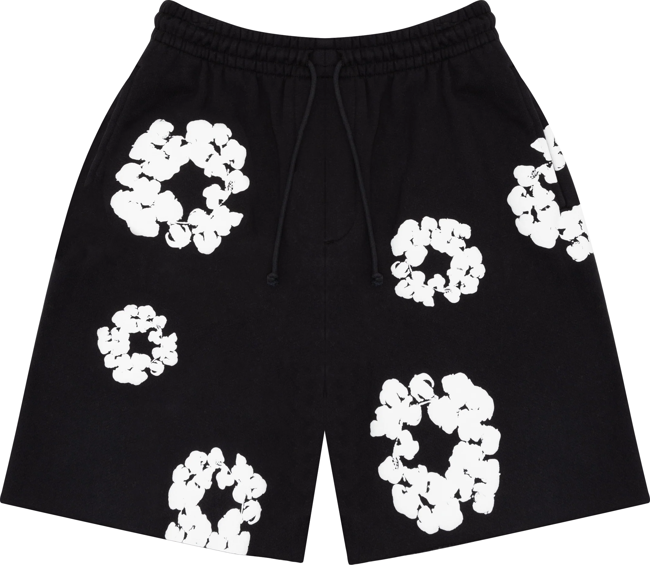 The Cotton Wreath Shorts Black