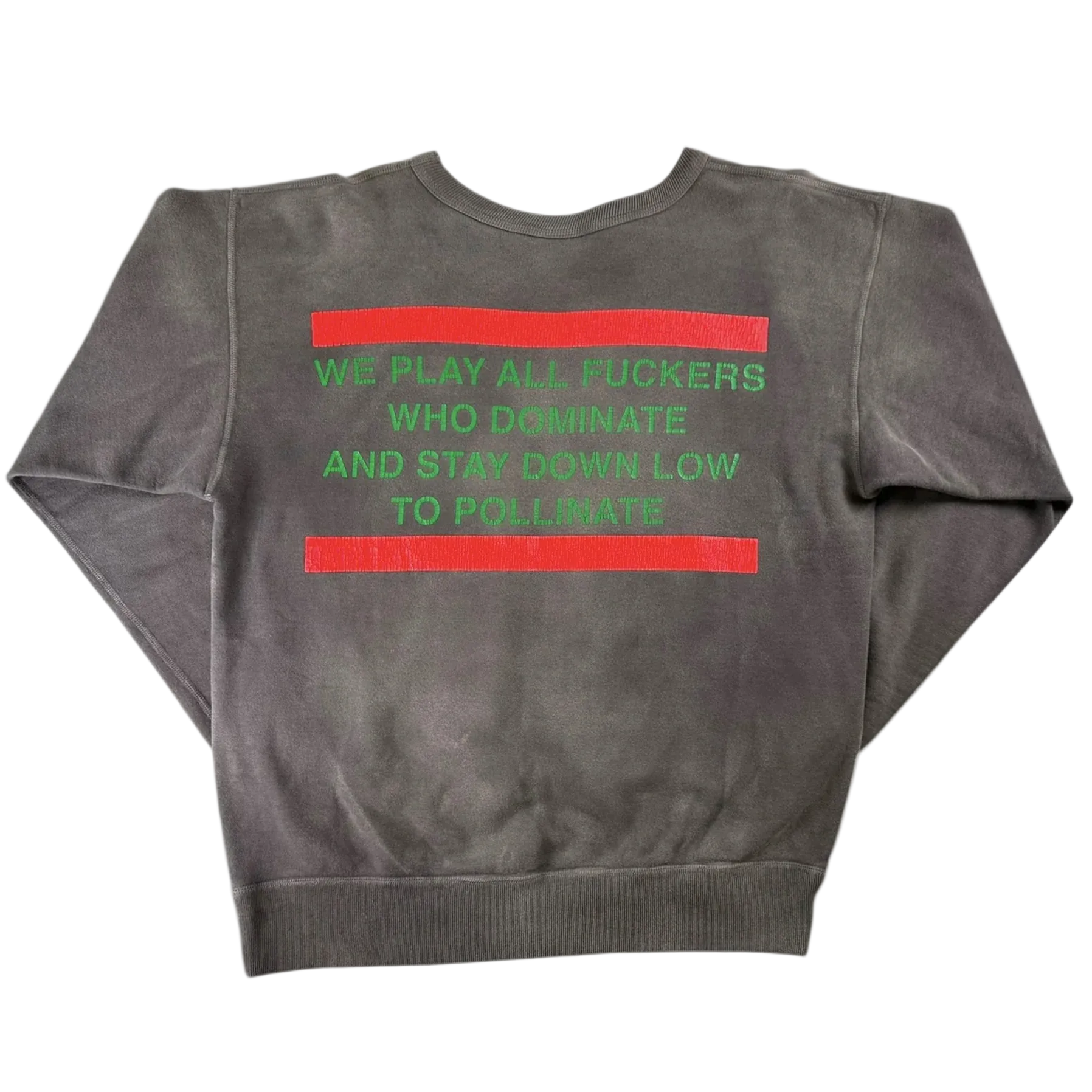 Saint Michael x Denim Tears Heaven & Hell Black Crewneck