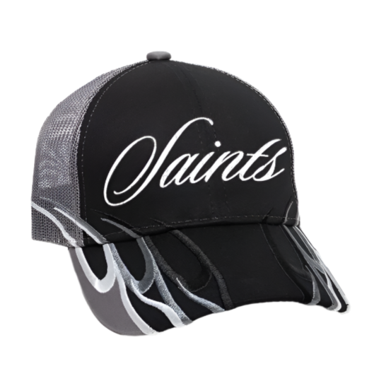 Flame On Cap Black/Grey