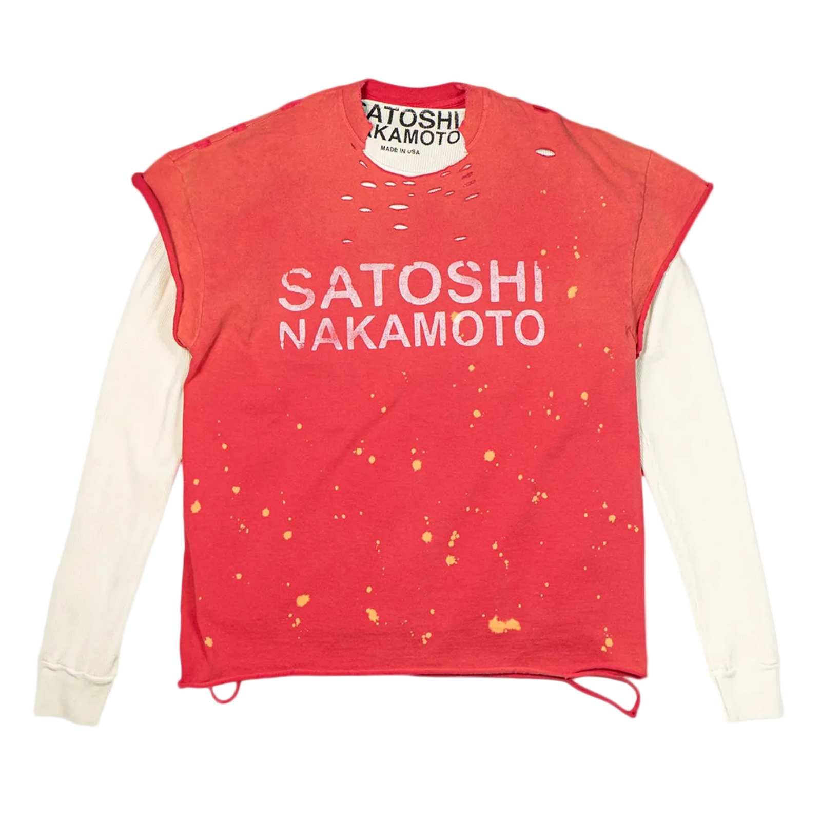 Luke T-Shirts Thermal Red/White