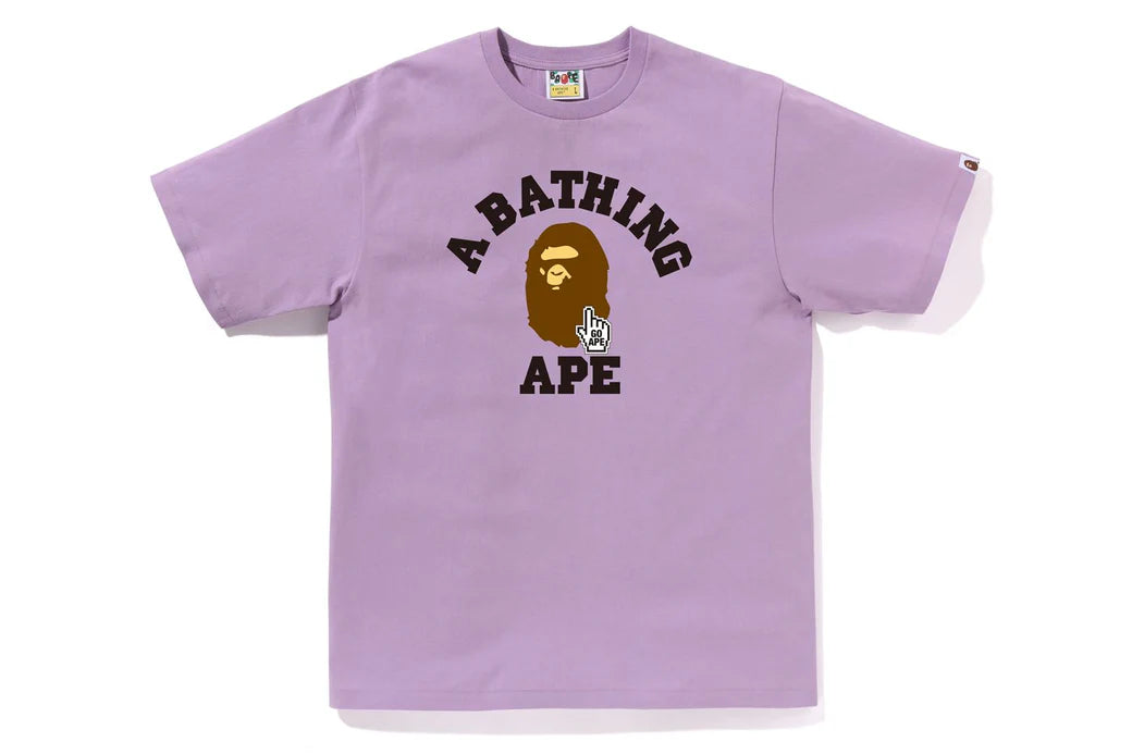 Go Ape Pointer College Tee Purple