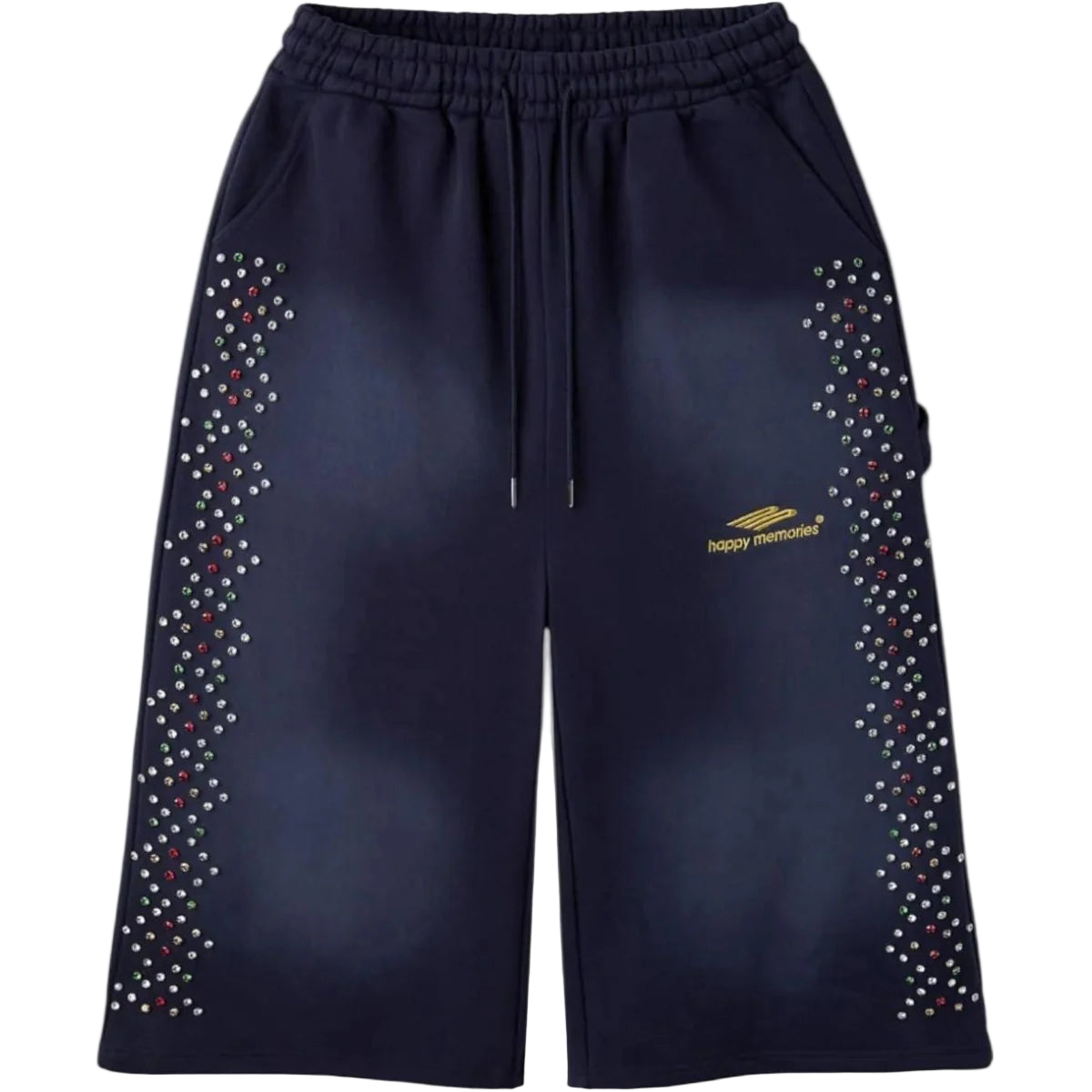 Crystal 3/4 Shorts Navy
