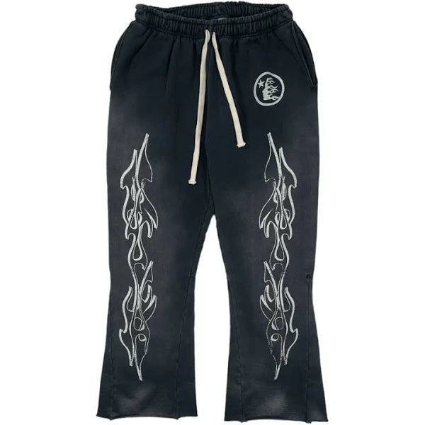 Flare Sweatpants Black