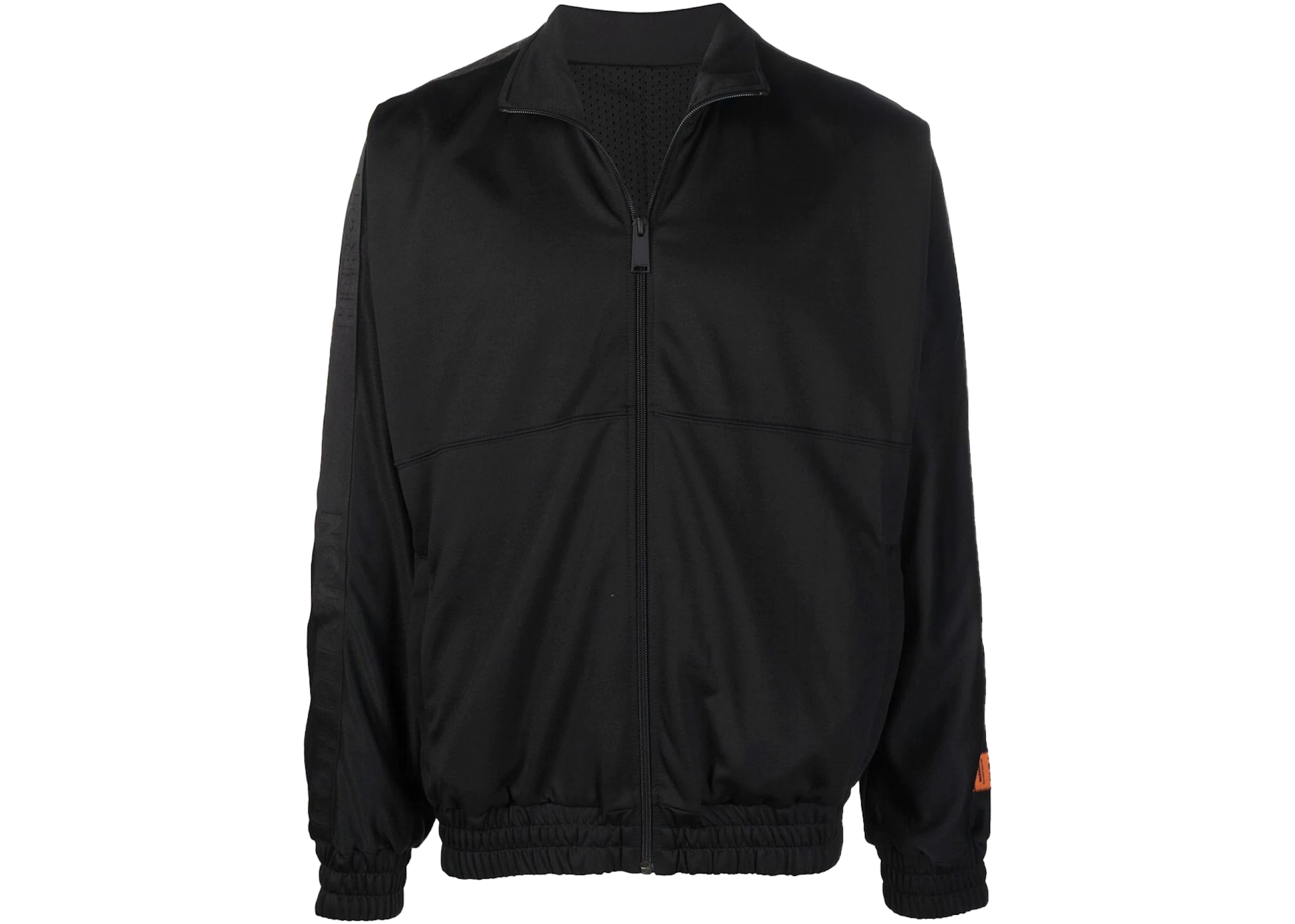 Logo Patch Track Jacket Black