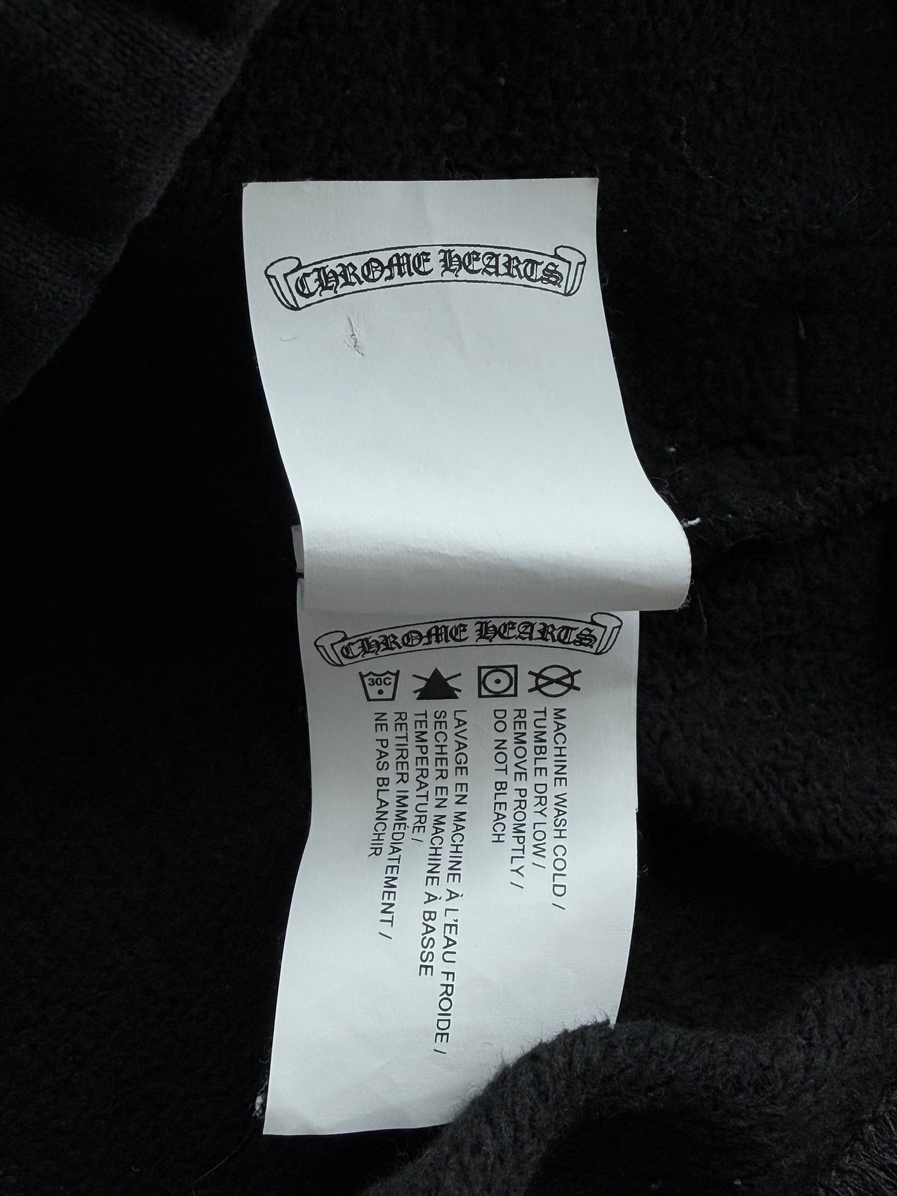 Triple Cross Embroidered Shorts Black & White