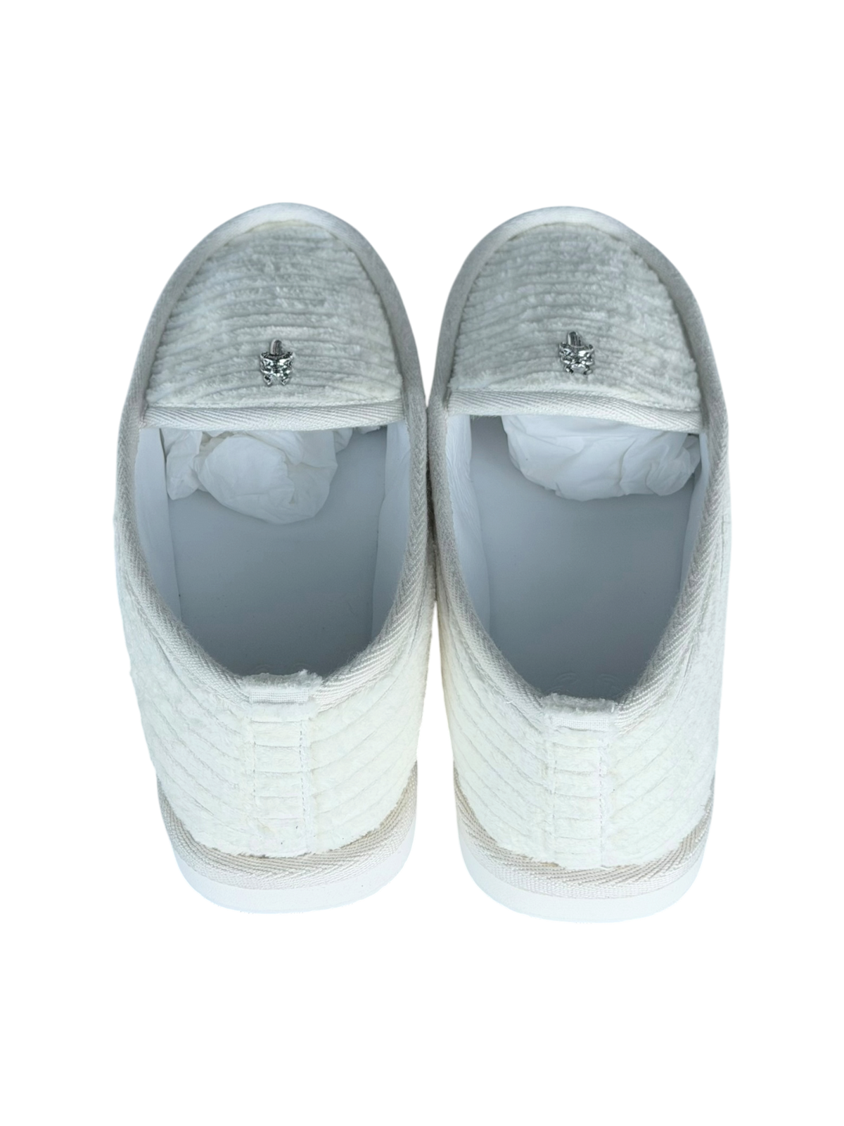 Dagger House Slipper White