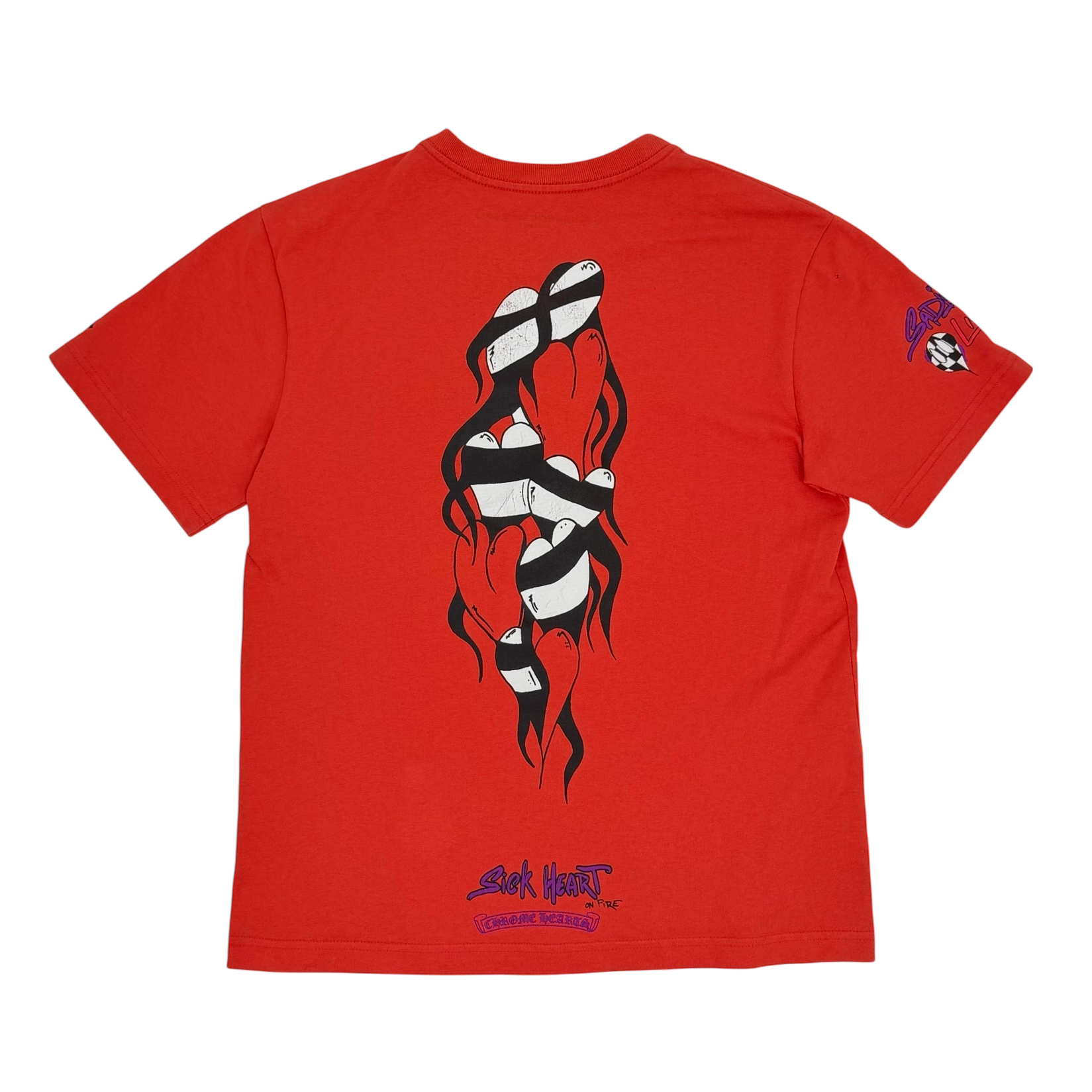 Matty Boy Sadistic Heart Orange Tee