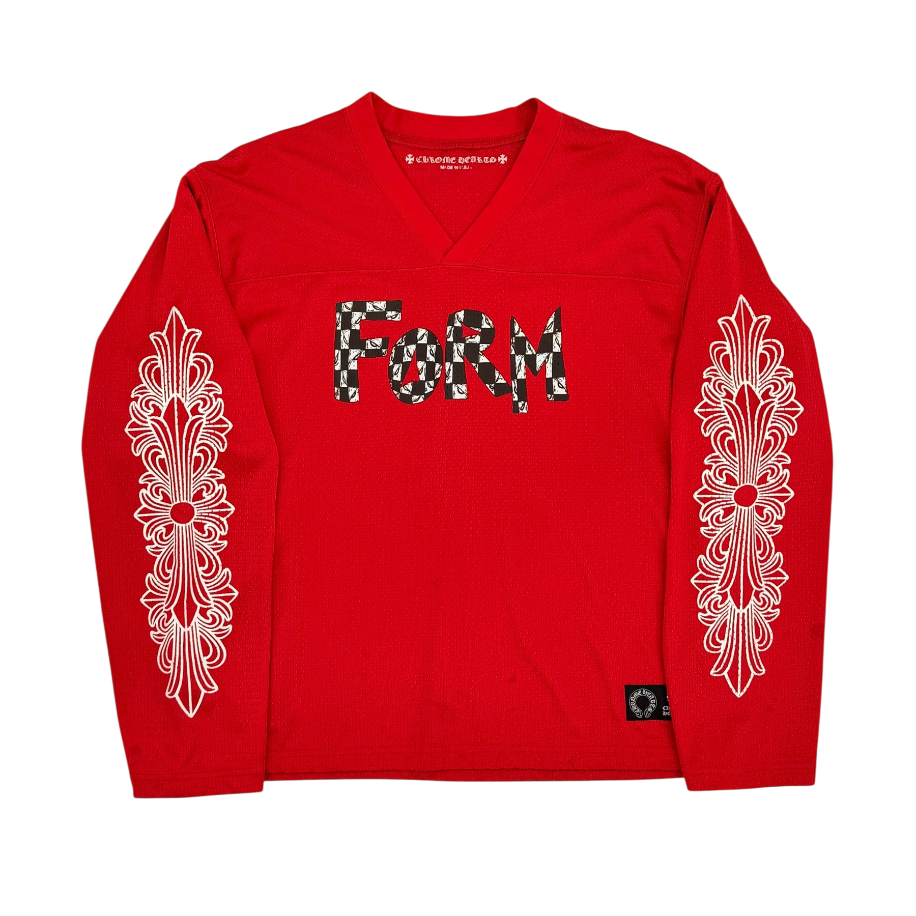 Matty Boy Mesh Red L/S Form Jersey