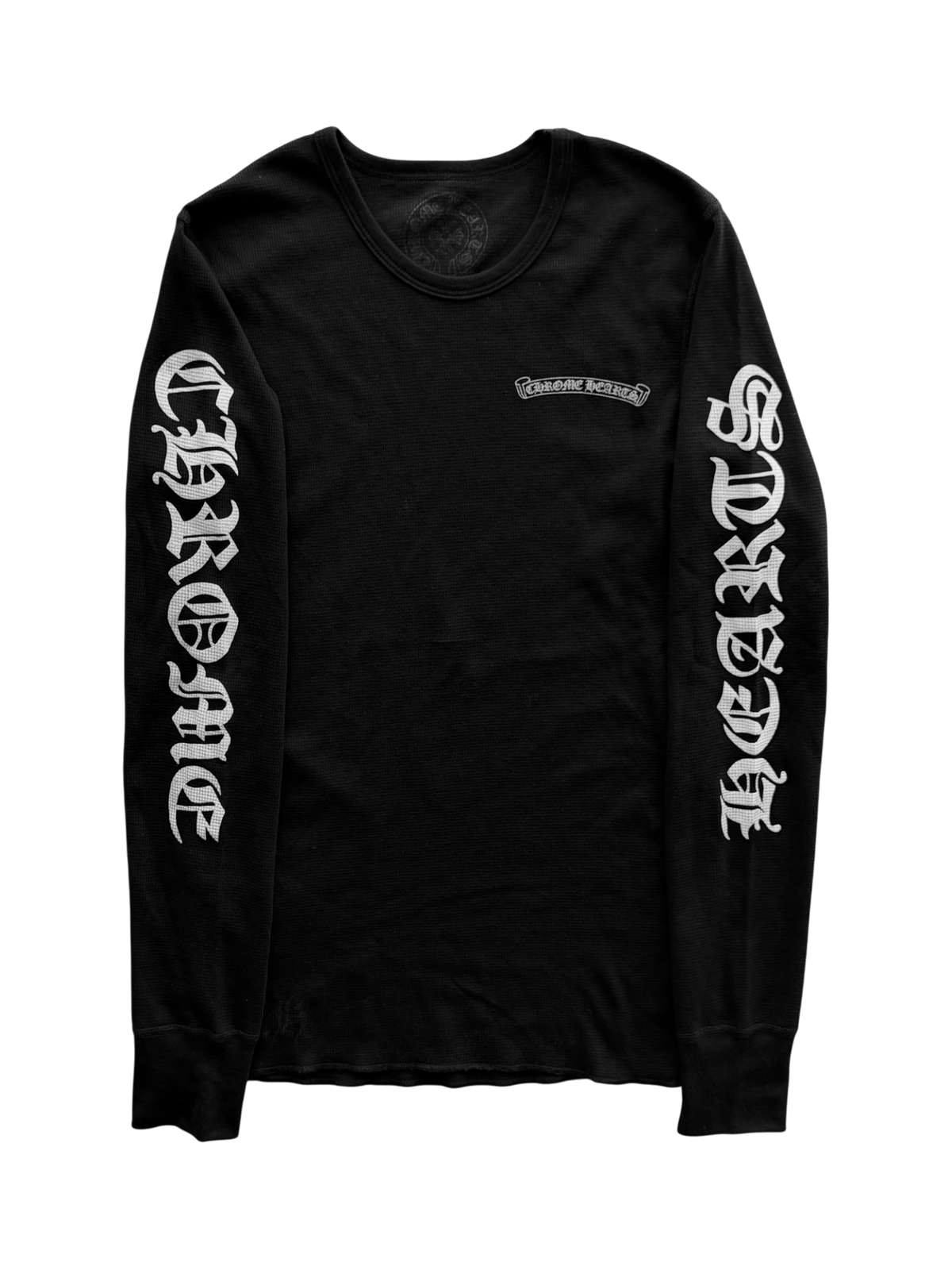 Script Logo Thermal Longsleeve T-Shirt Black