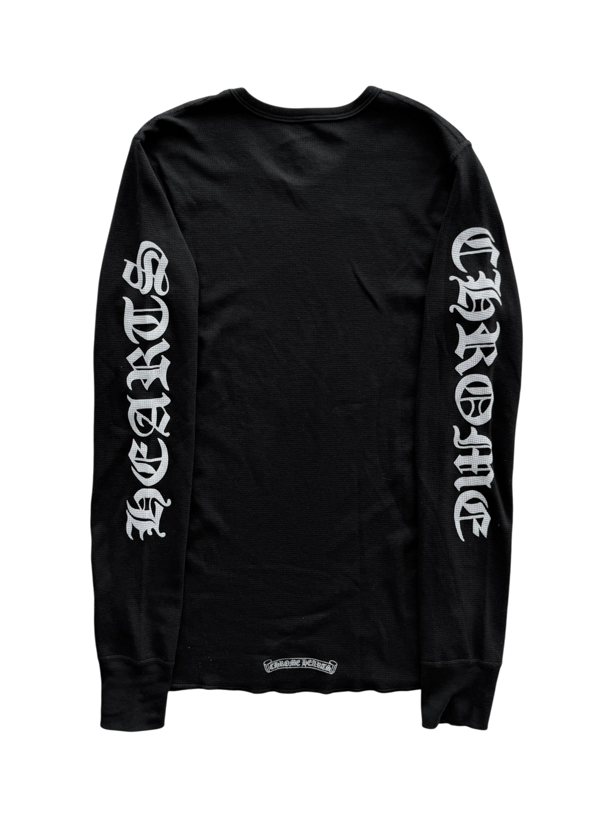 Script Logo Thermal Longsleeve T-Shirt Black