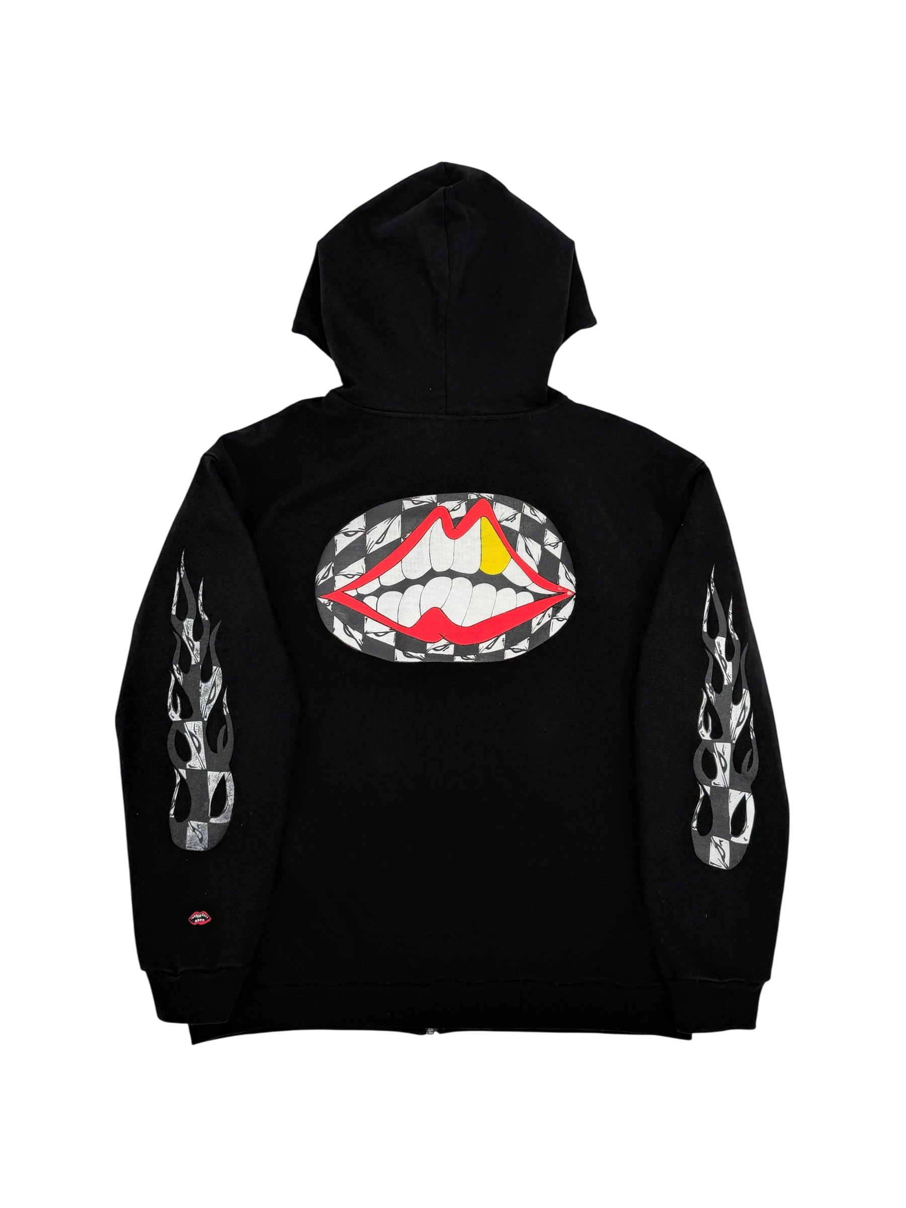 Chomper Vintage Thermal Zip Hoodie