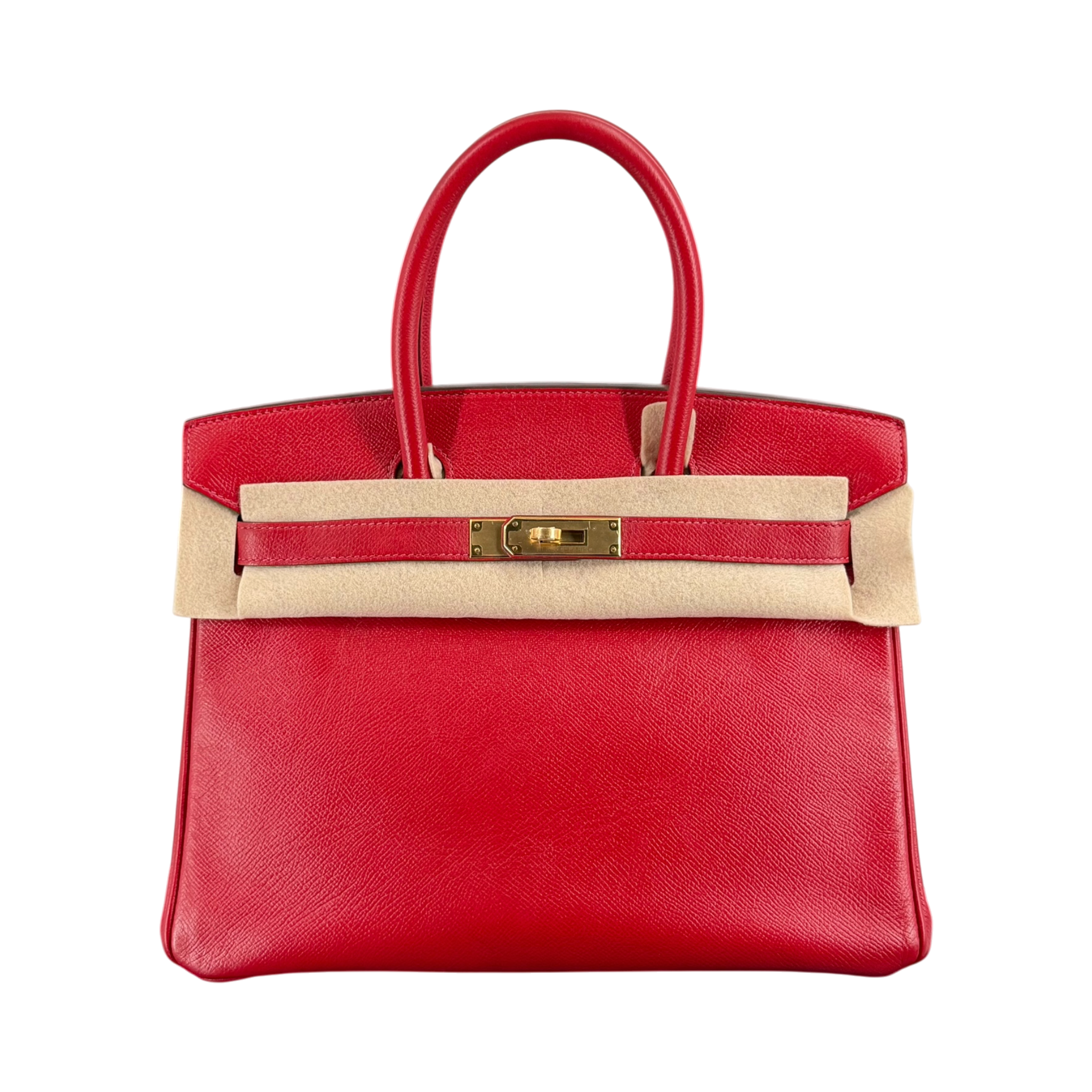Birkin 30 Rouge Casaque Gold Hardware