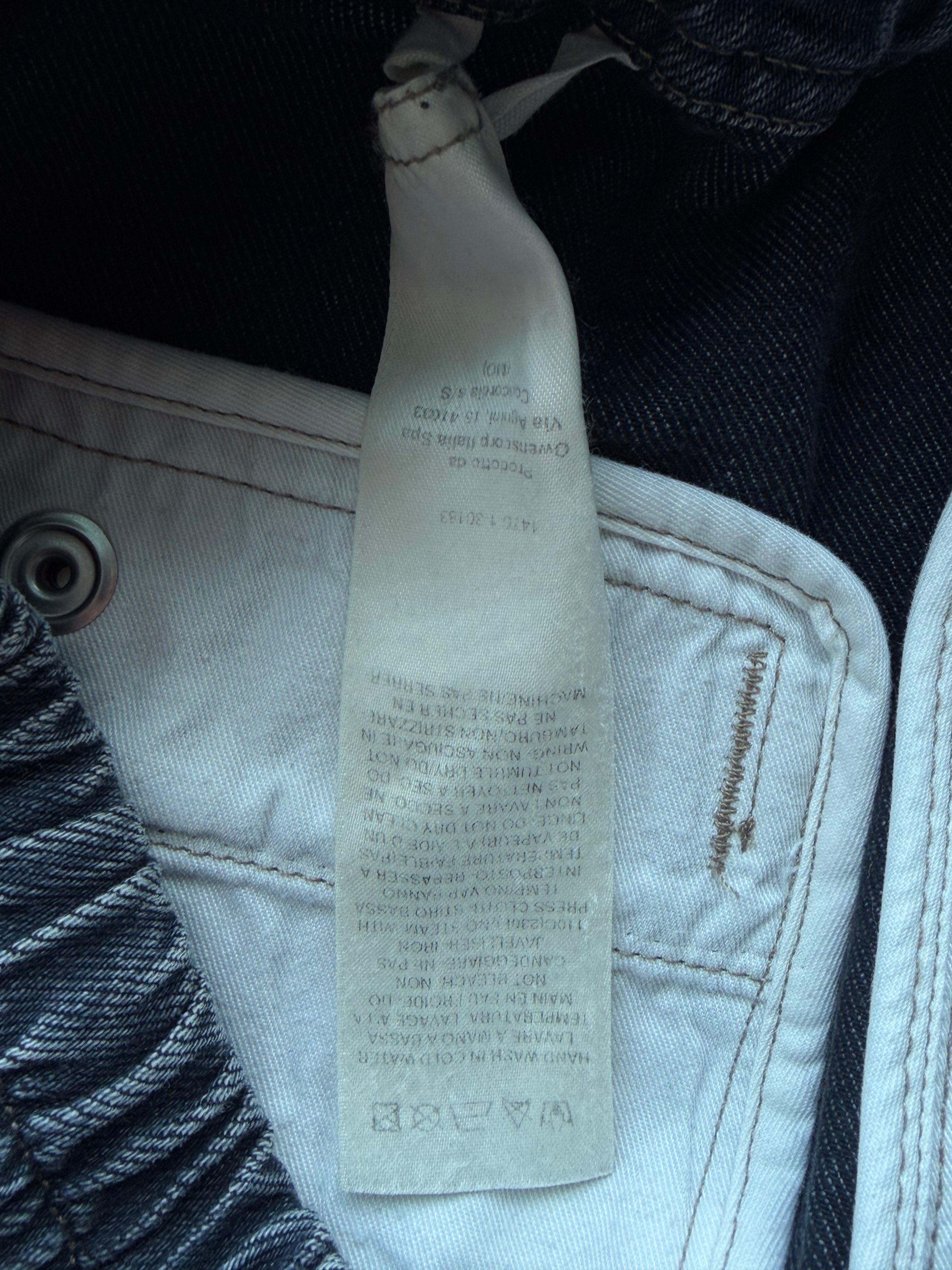 Blue Bauhaus Denim Cargo Shorts
