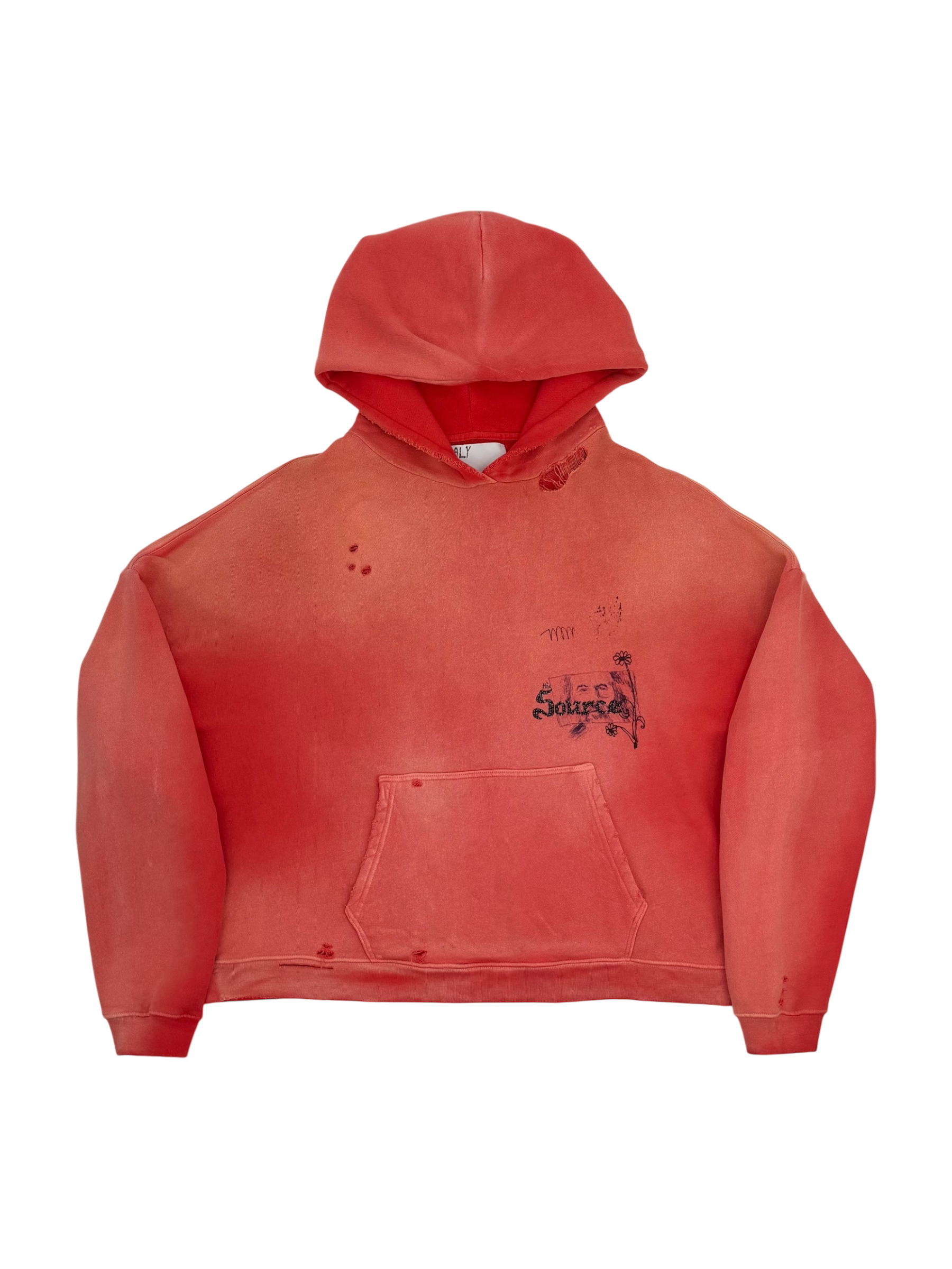 Source Family Hoodie Red