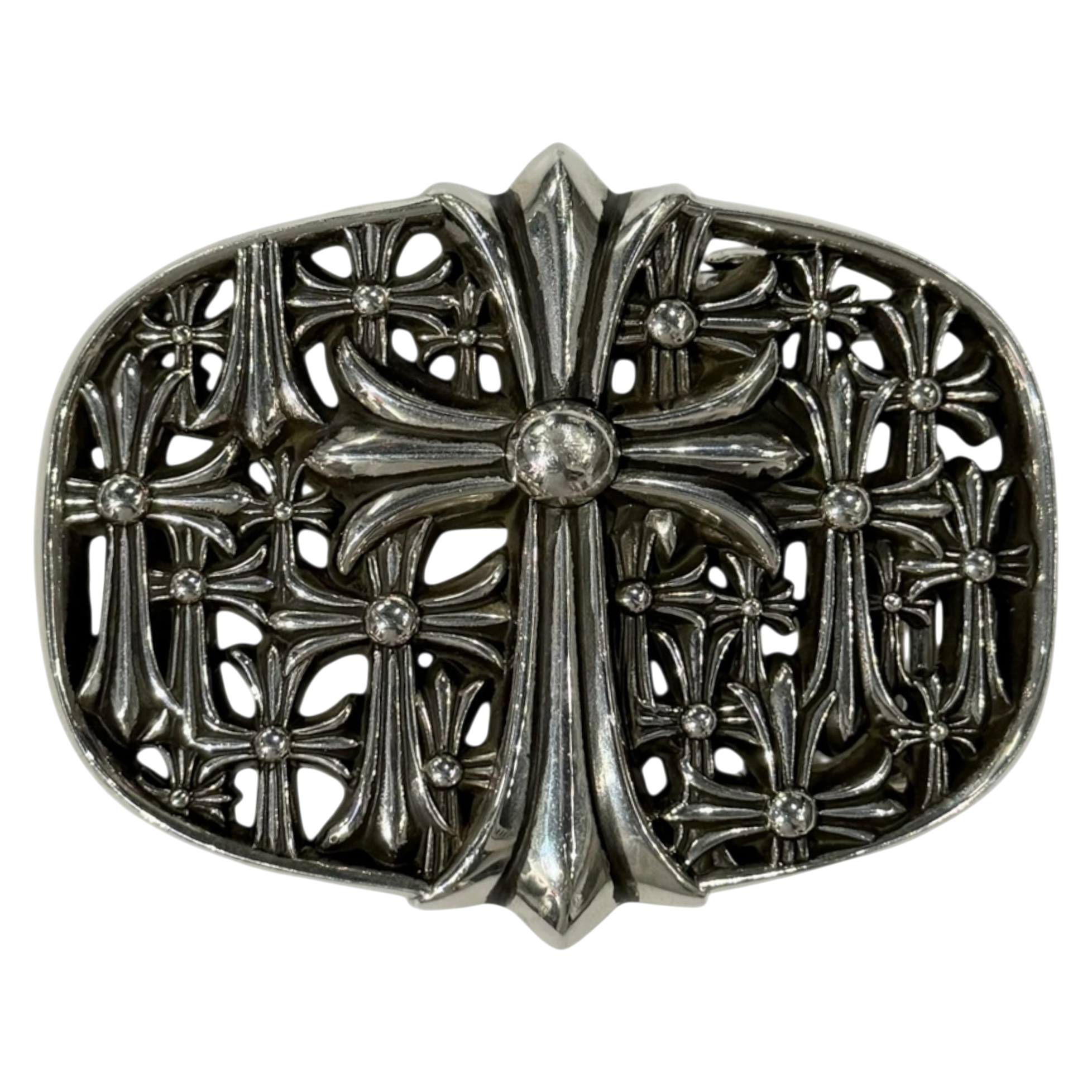 Cemetery Cross Belt Buckle