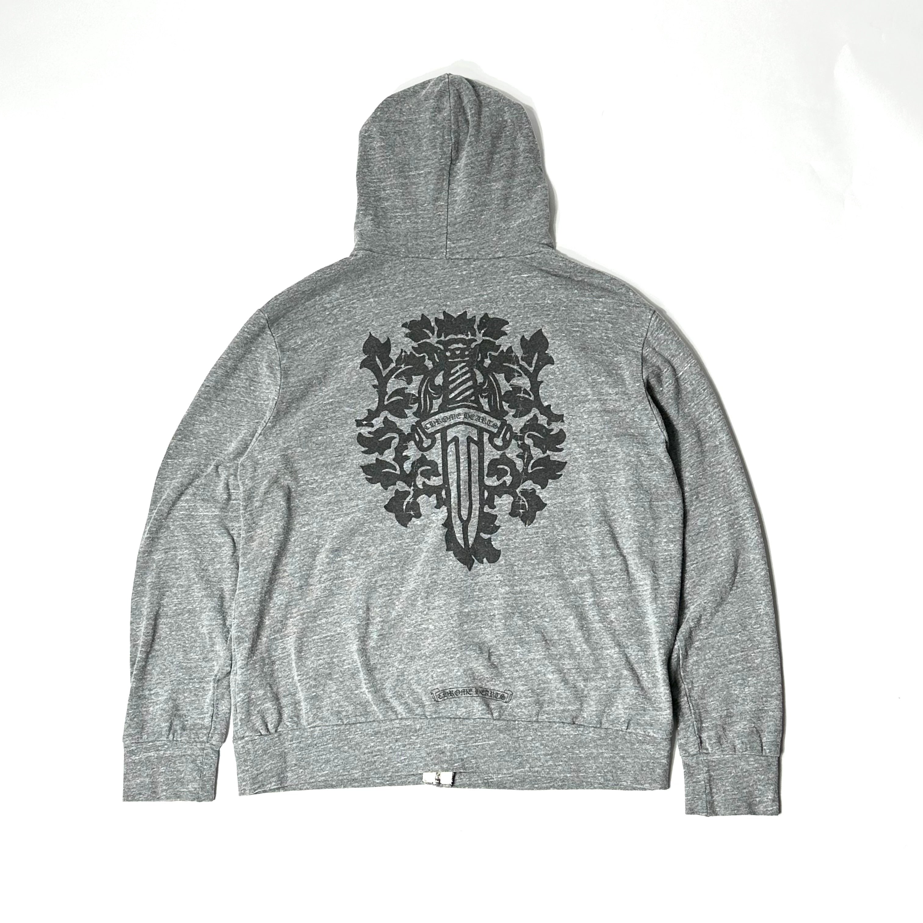 Gray Dagger Zip Up