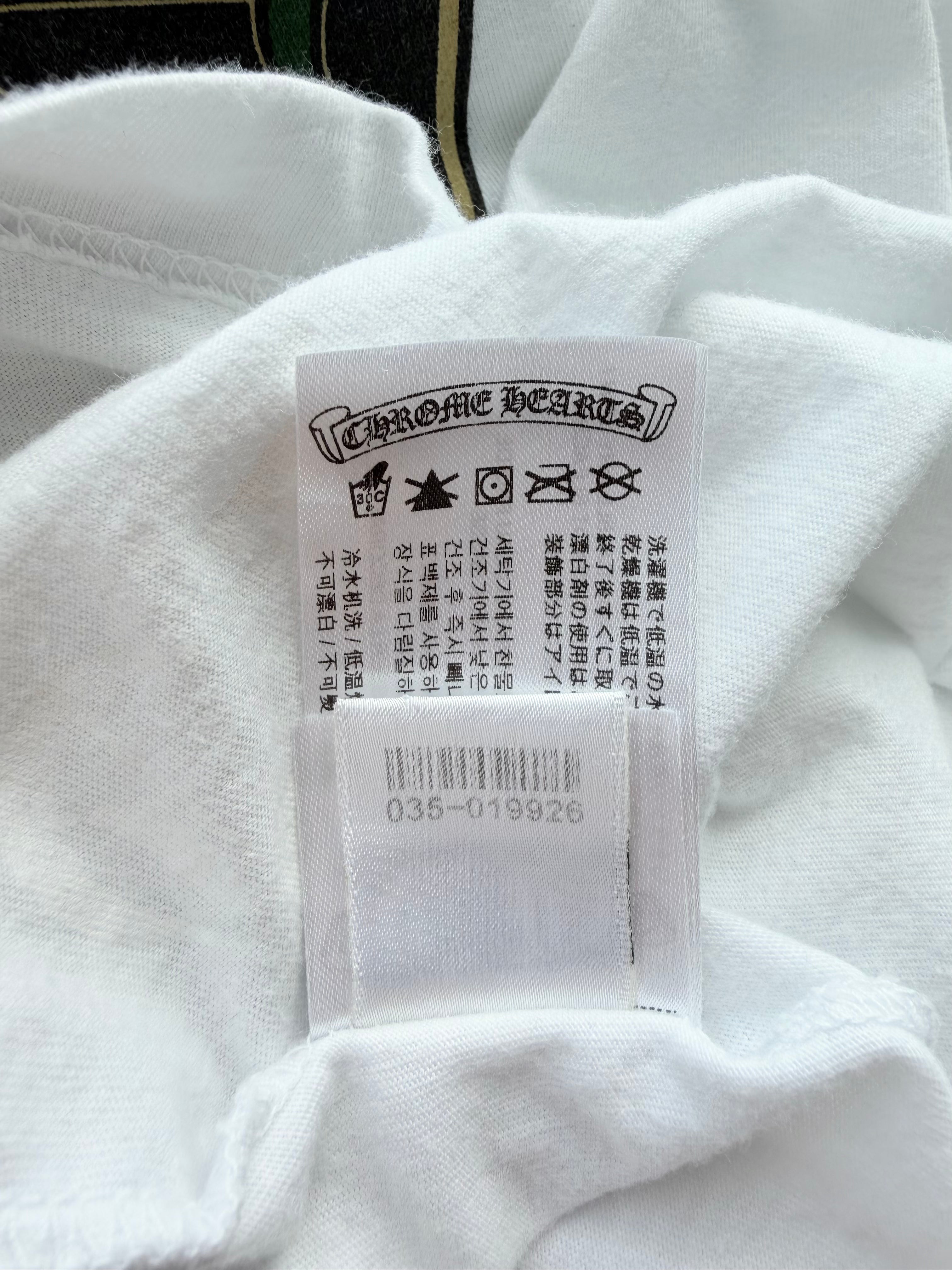 Triple Cross Horseshoe Logo Pocket T-Shirt White & Camo