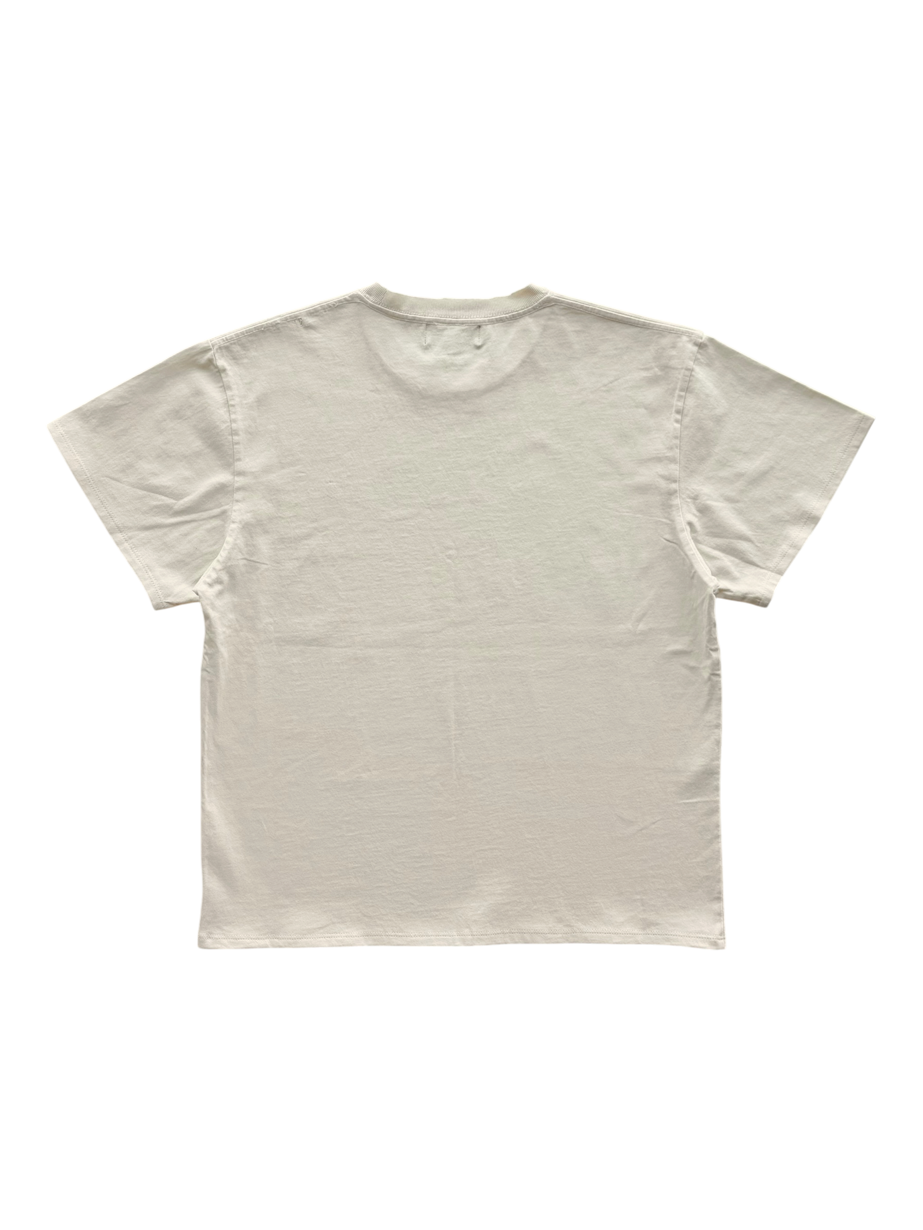 Burglary Distressed Tee Cream