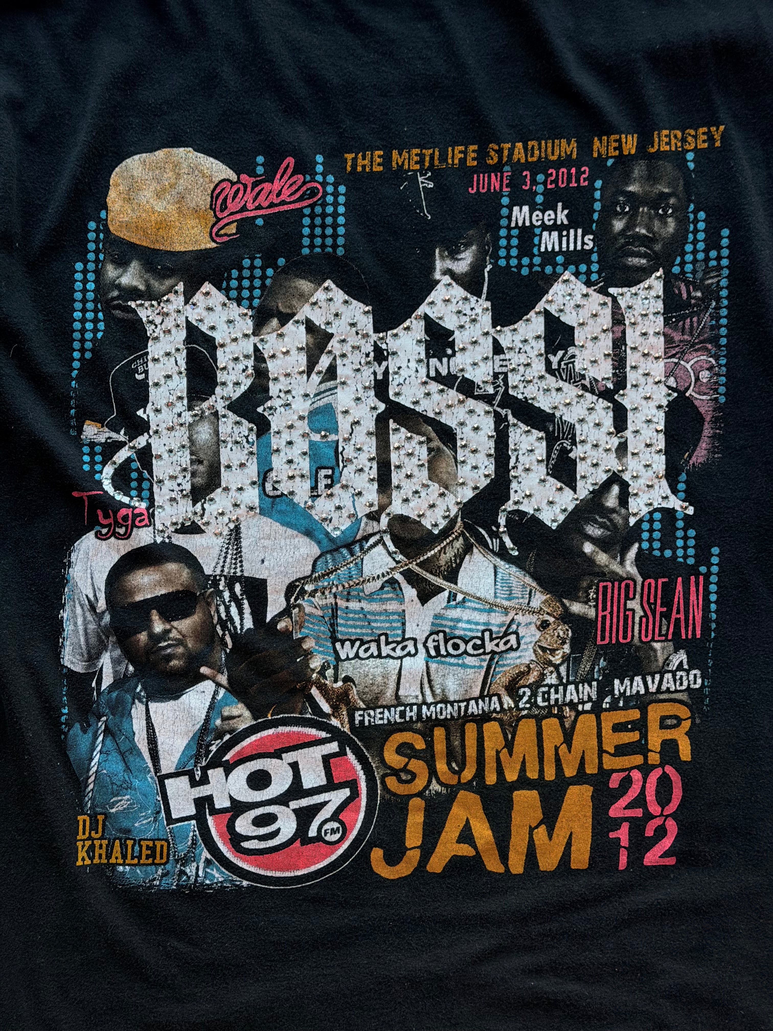 Summer Jam Vintage Rhinestone Tee