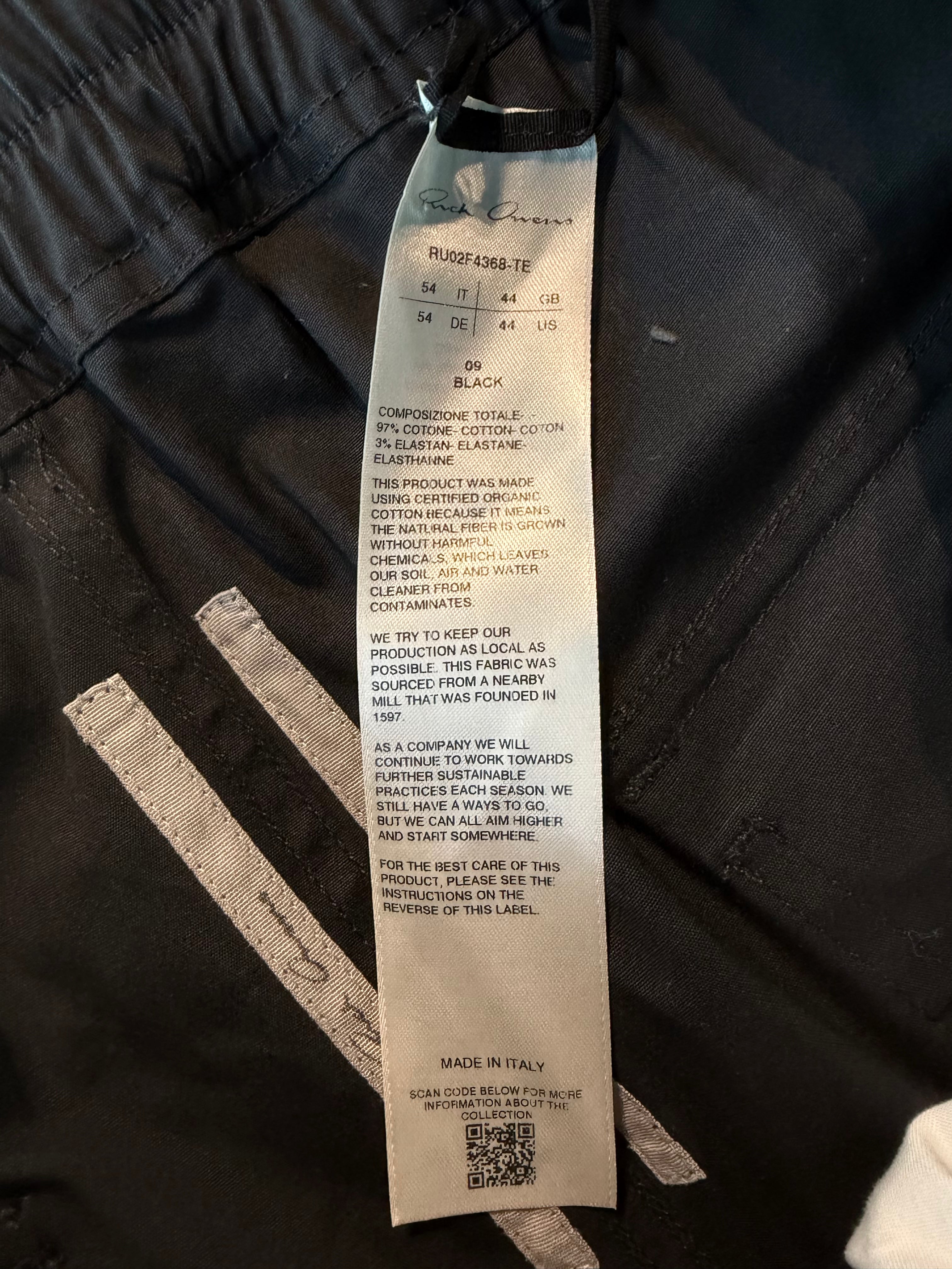 Bauhaus Cargo Pants Black