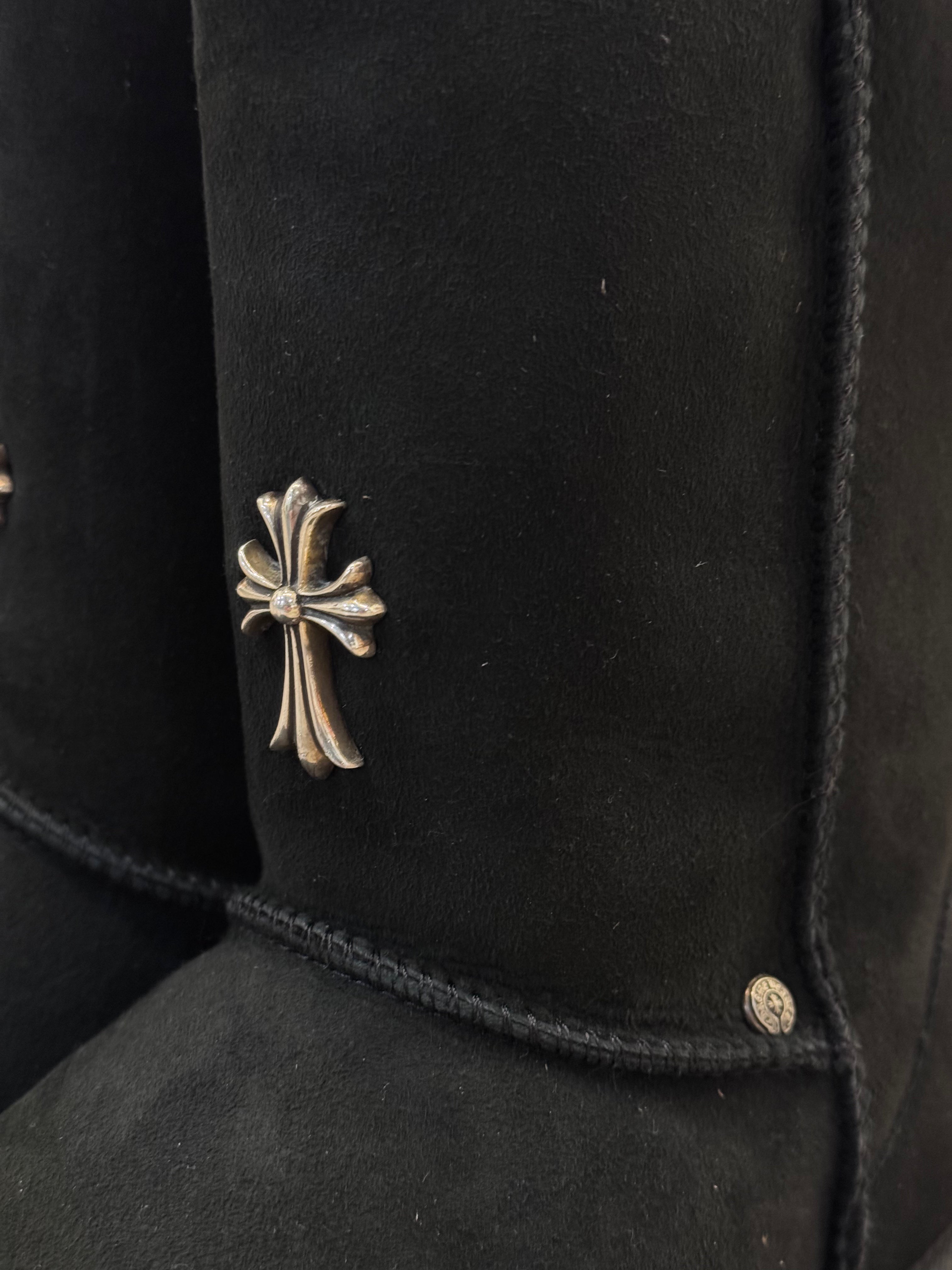 UGG Cross Leather Snow Boots