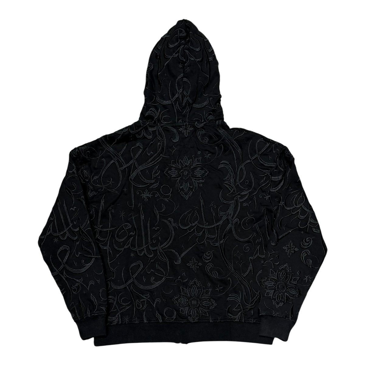 Arabica Embroidered Zip Up Hoodie