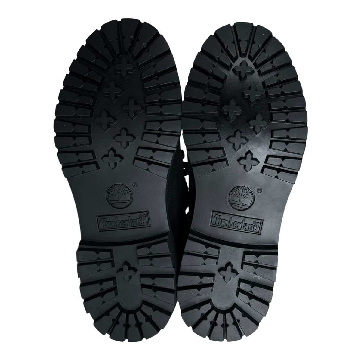 Dagger Cross Black Silver Timberland 6 Inch Boots