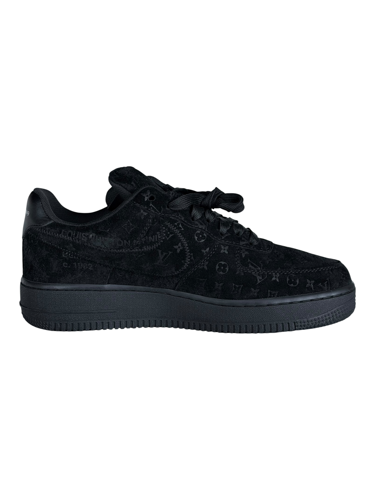Louis Vuitton Air Force 1 Low By Virgil Abloh Black