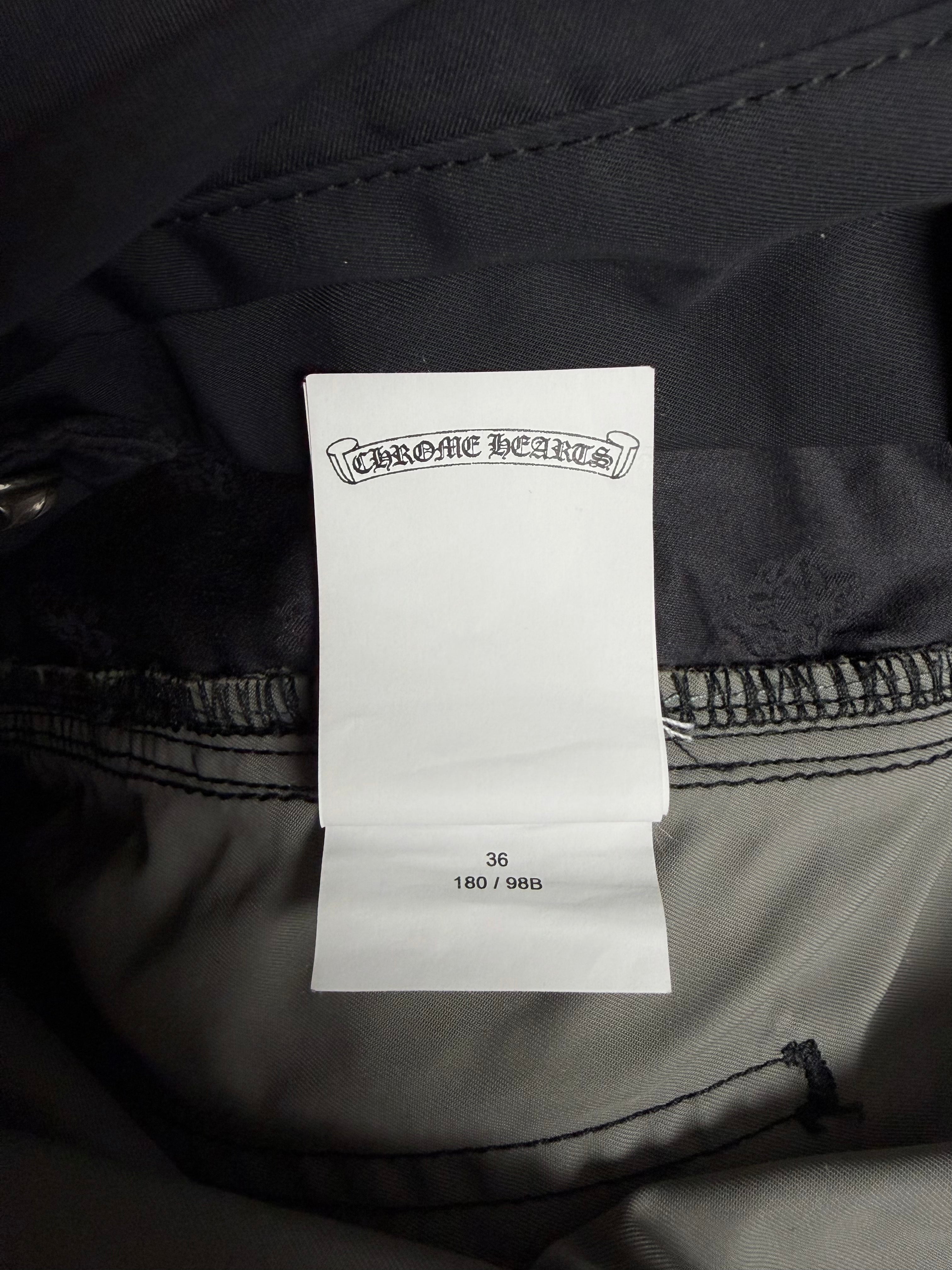 Black Nylon & Leather Carpenter Shorts