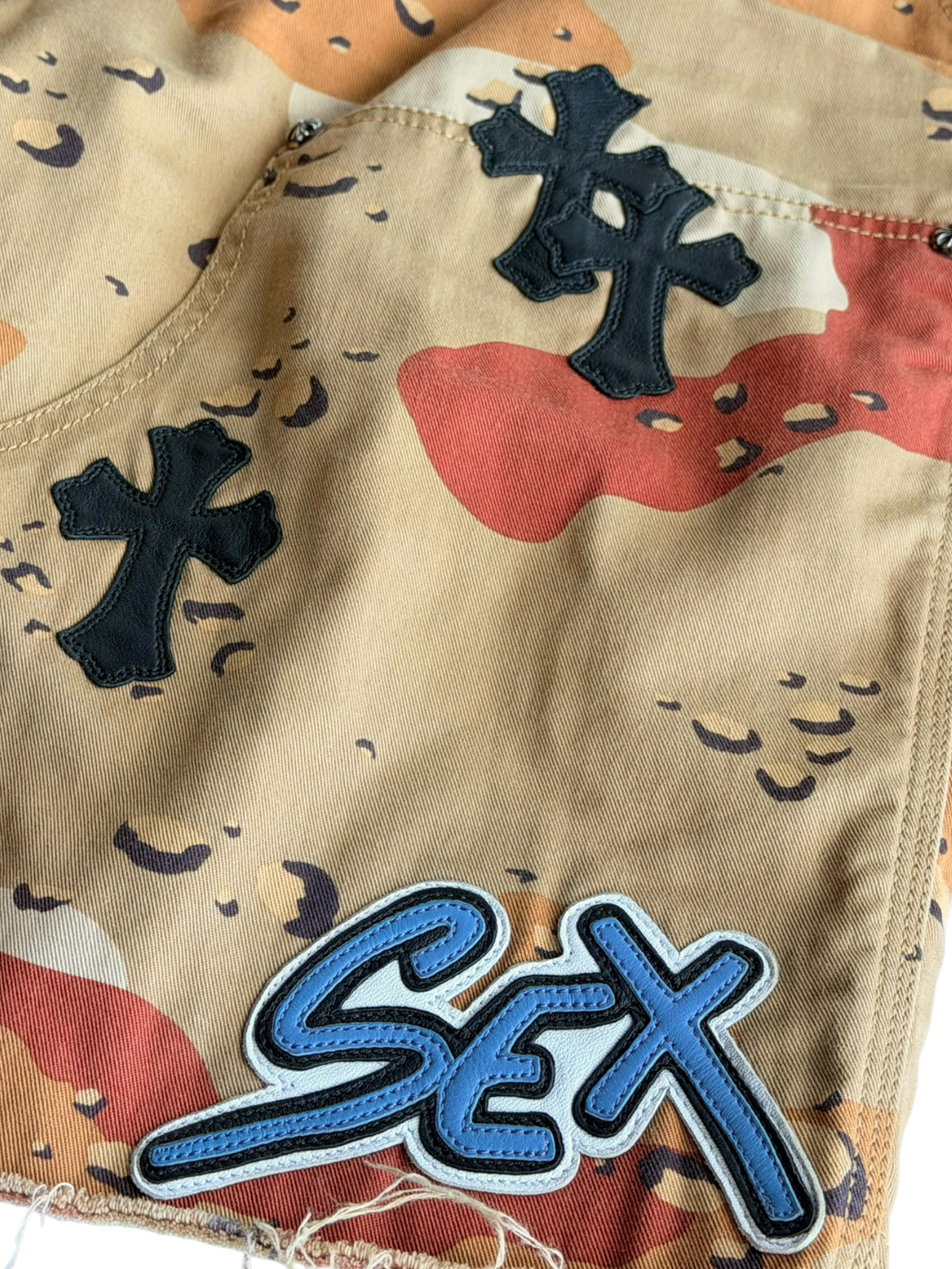 Matty Boy Sex Records Carpenter Shorts Desert Camo