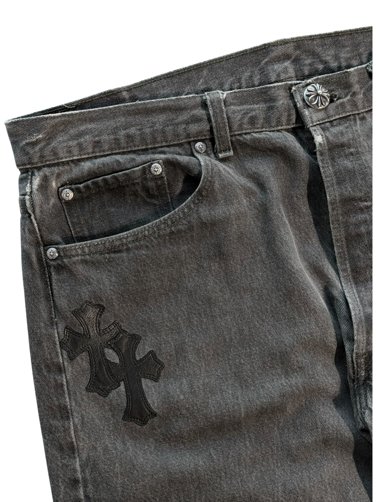 Levi's 501 Black Cross Patch Jeans Black