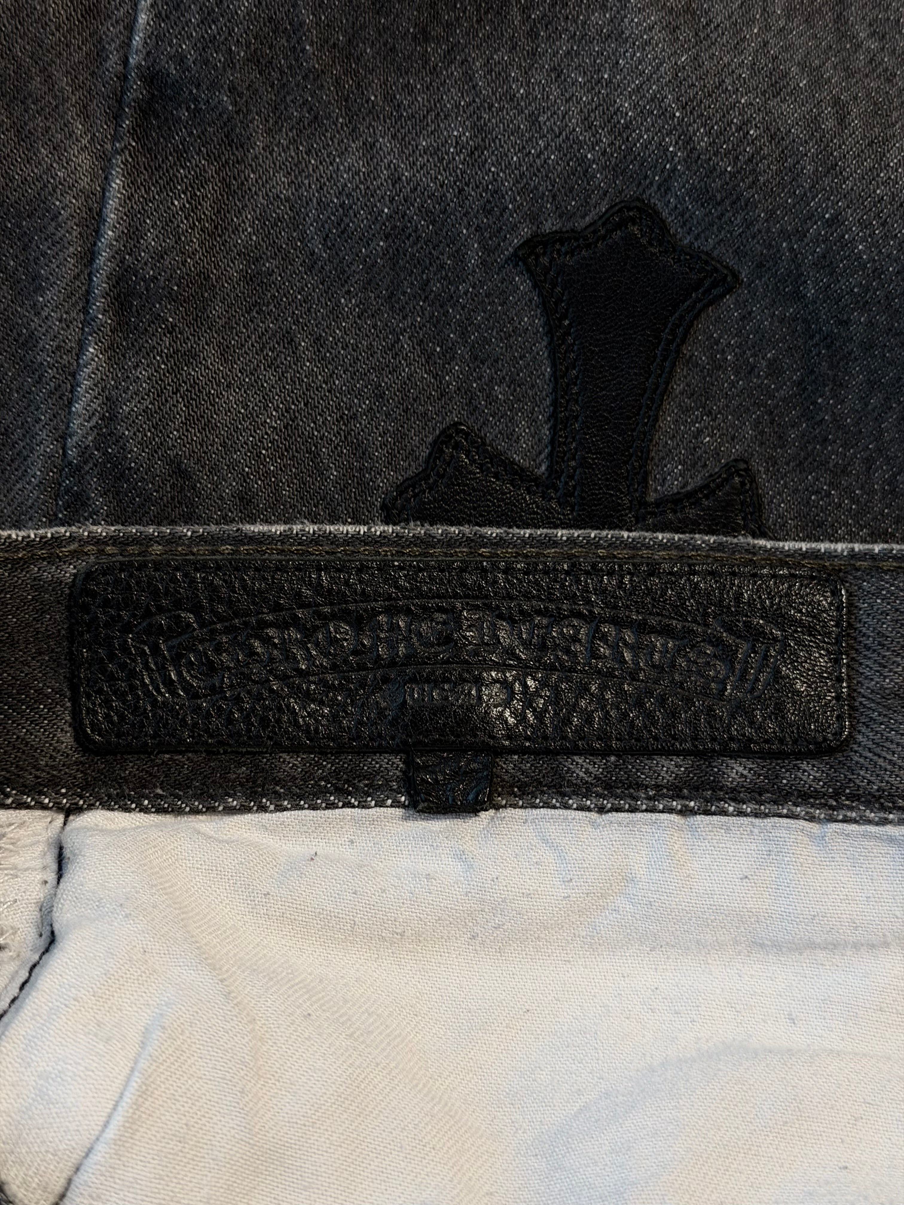 Levi's 501 Black Cross Patch Jeans Black