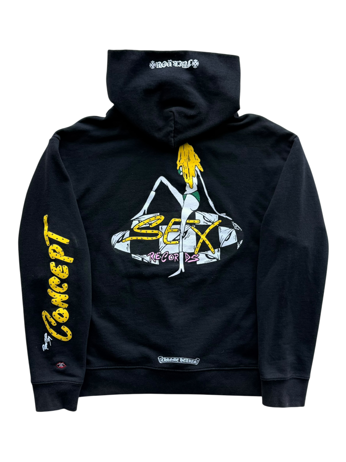 Matty Boy Sex Records Concept Hoodie Black