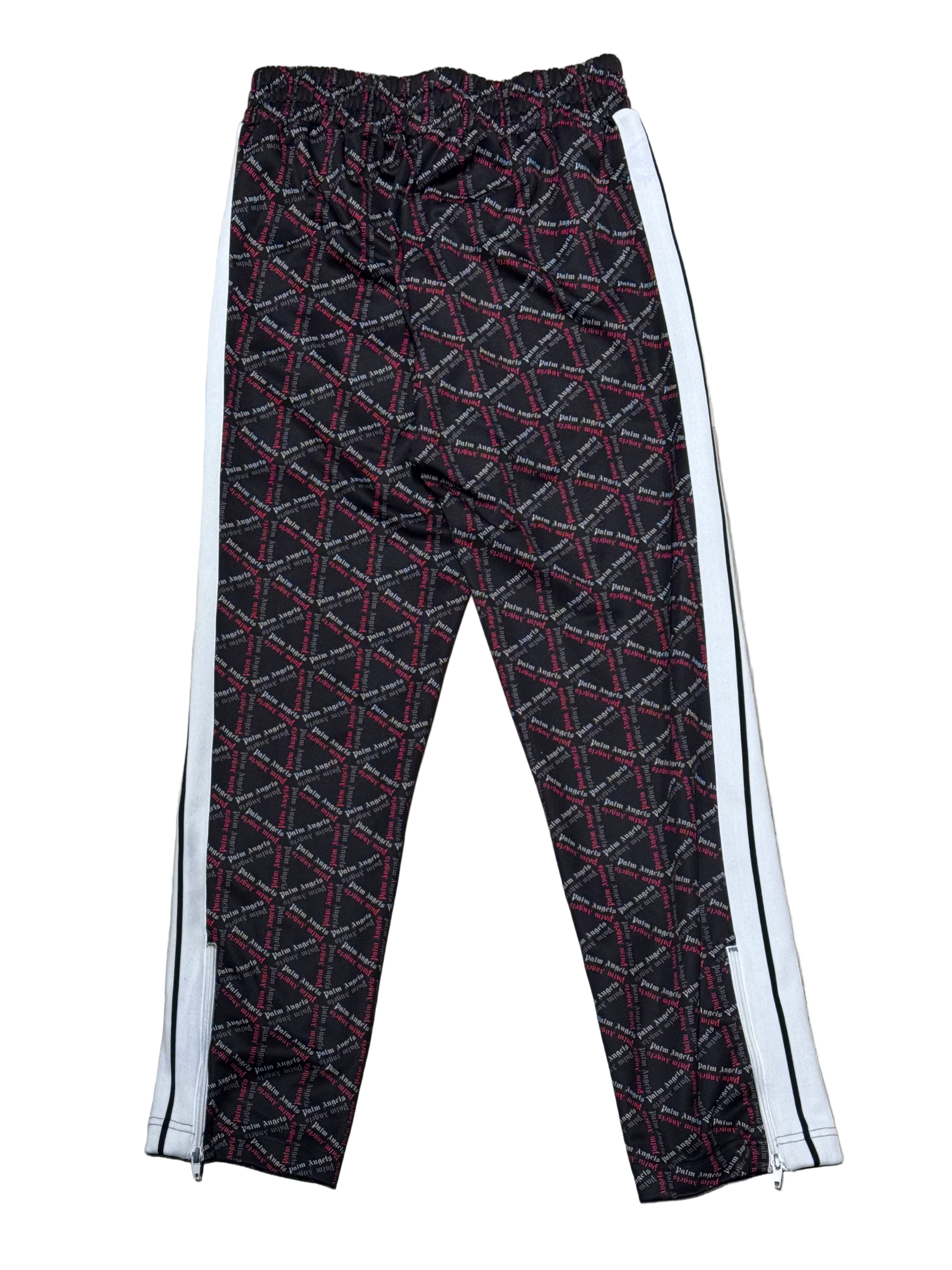 Triangle Logo Red Black Sweatpants