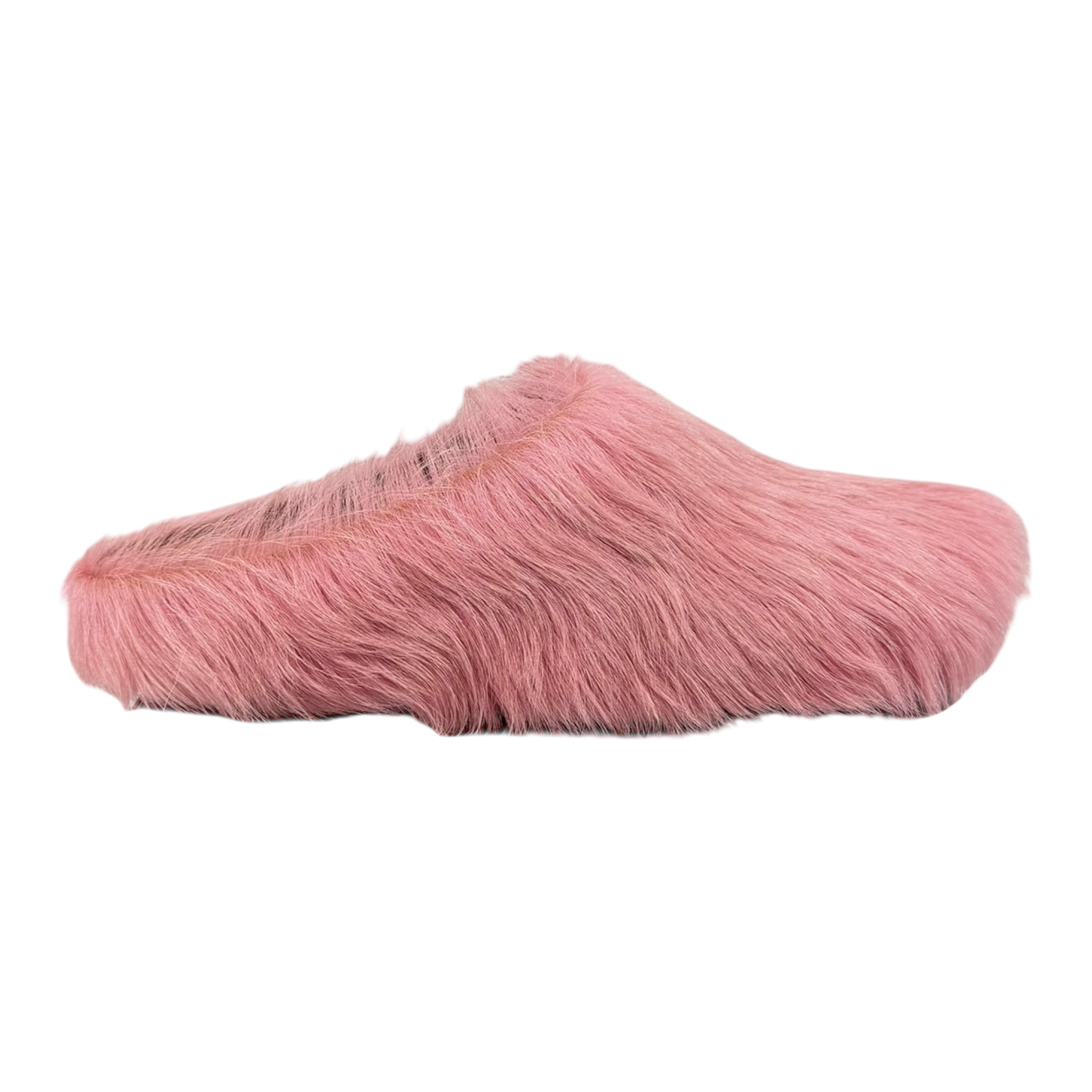 Fussbett Mule Pink Slide Long Hair
