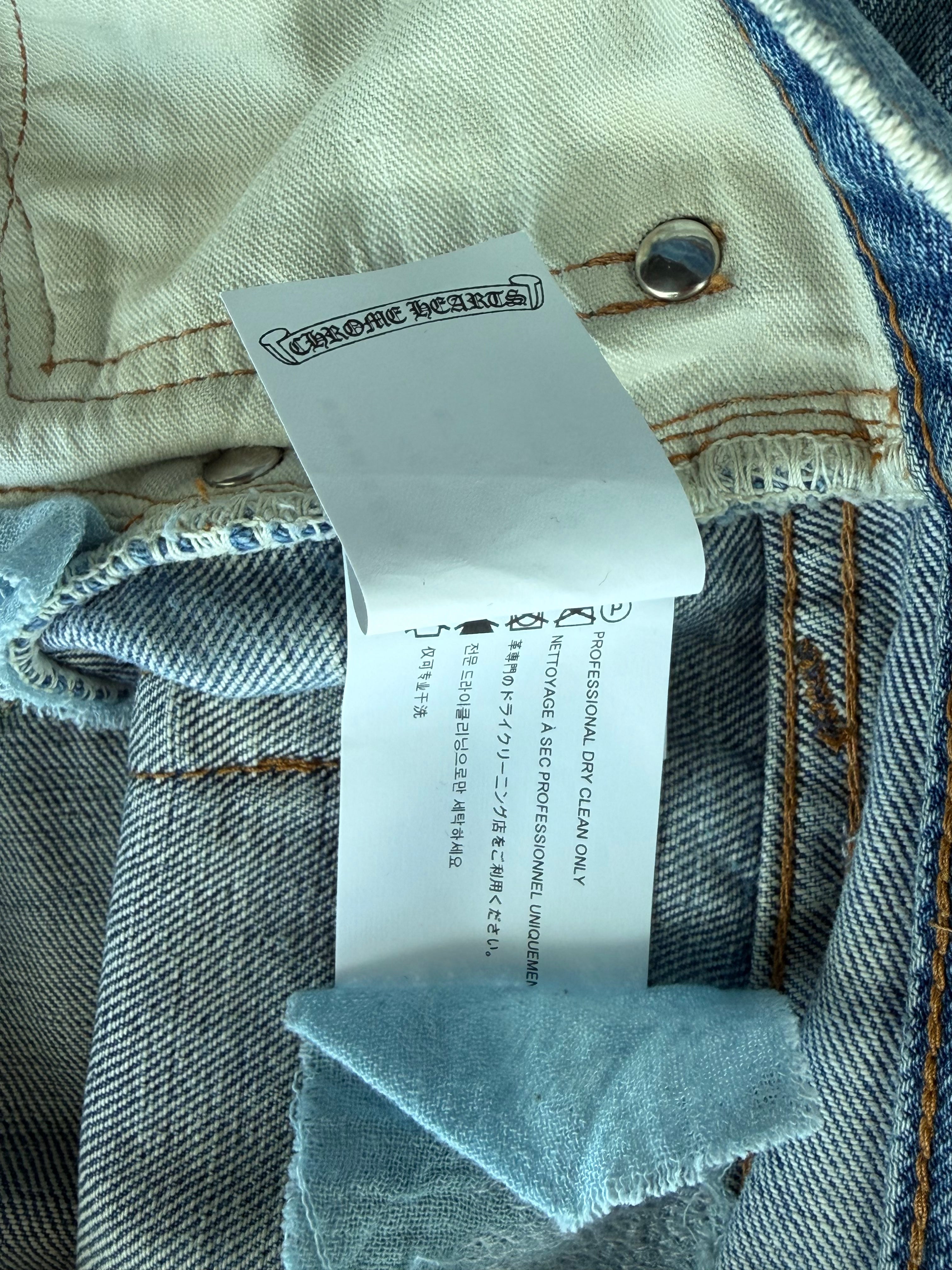 Green Alligator Cross Patch Levis 501 Jeans