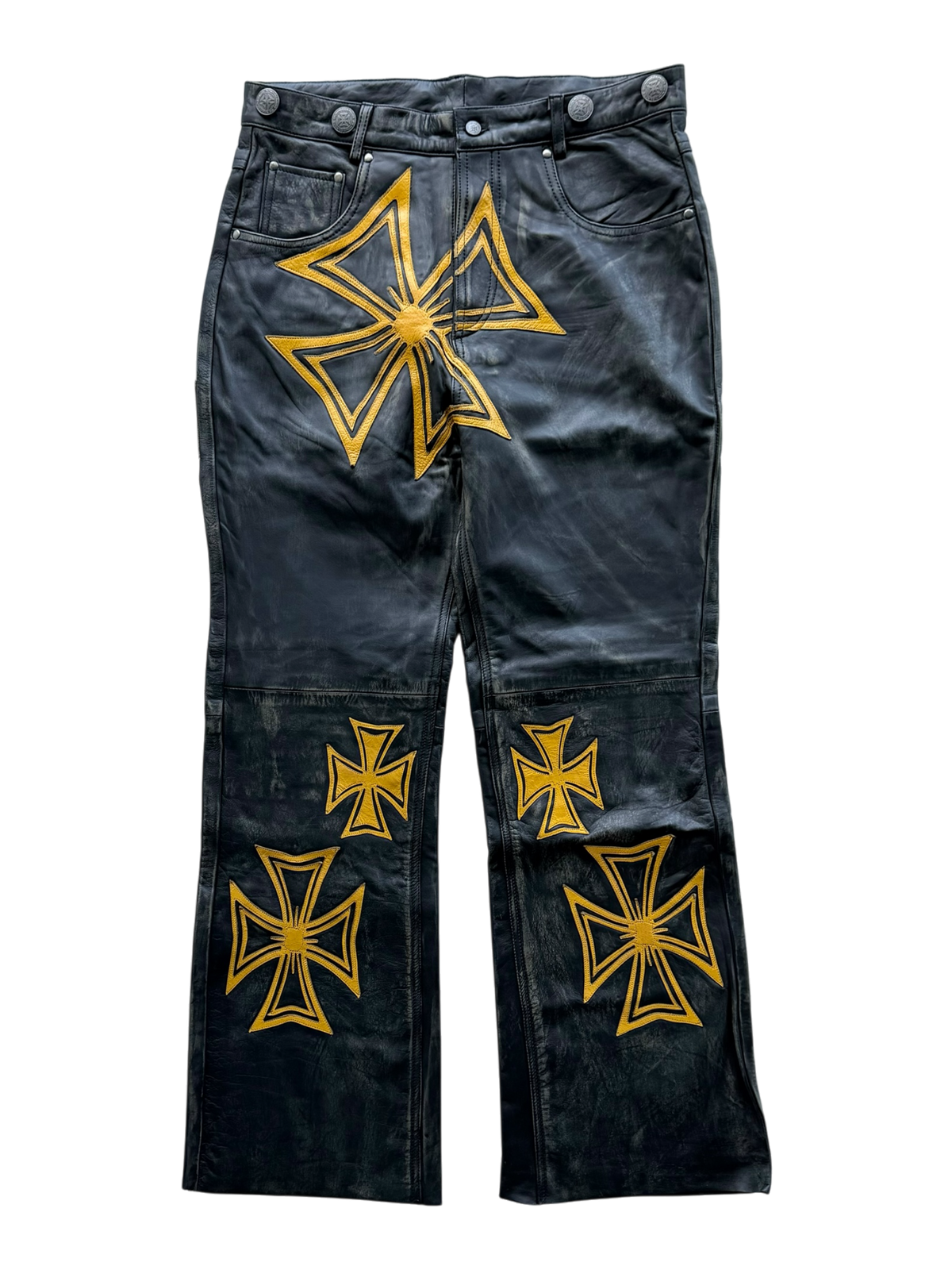 Leather Croxxx Denim