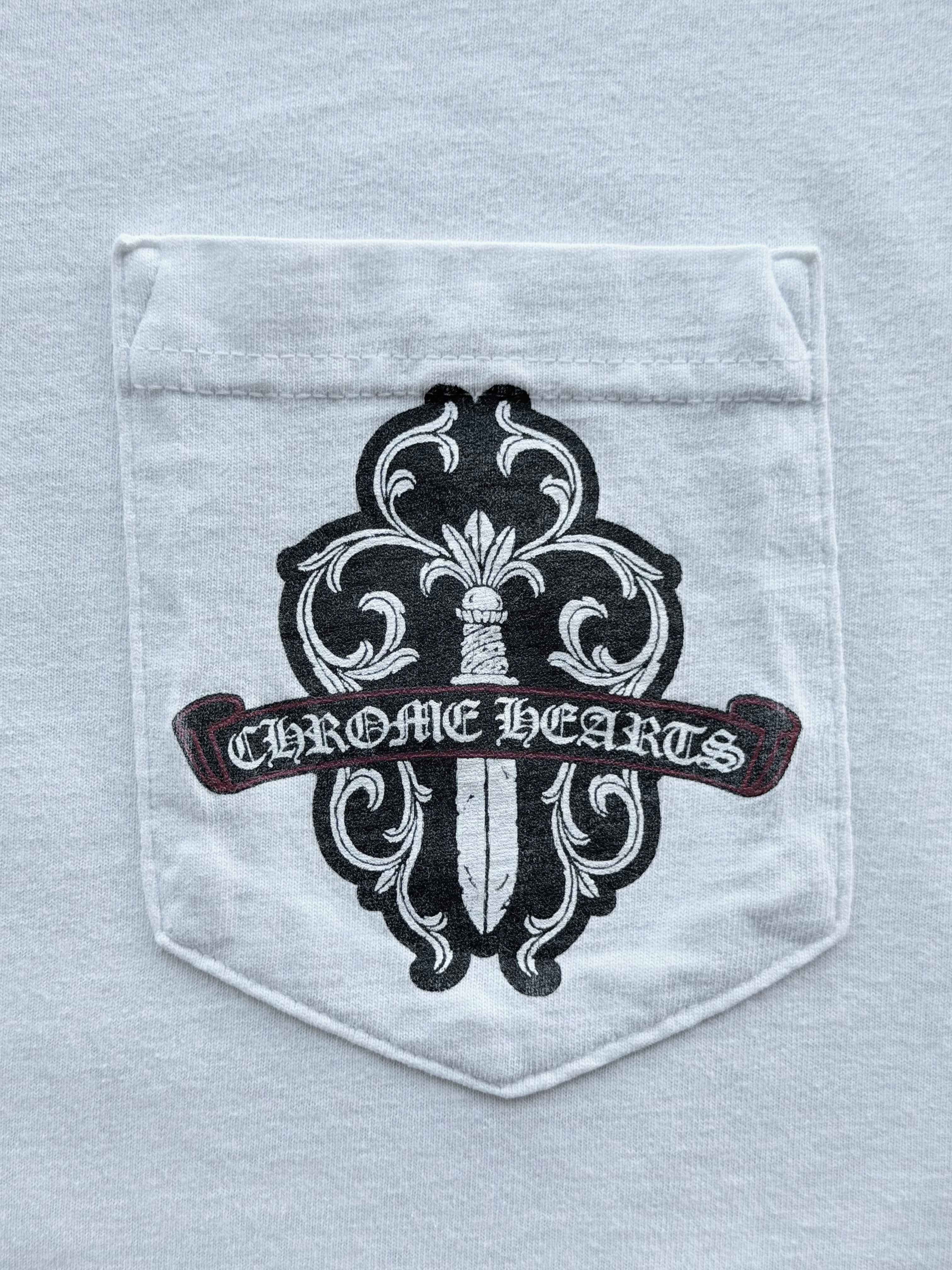 Vintage Vine Dagger Tee White