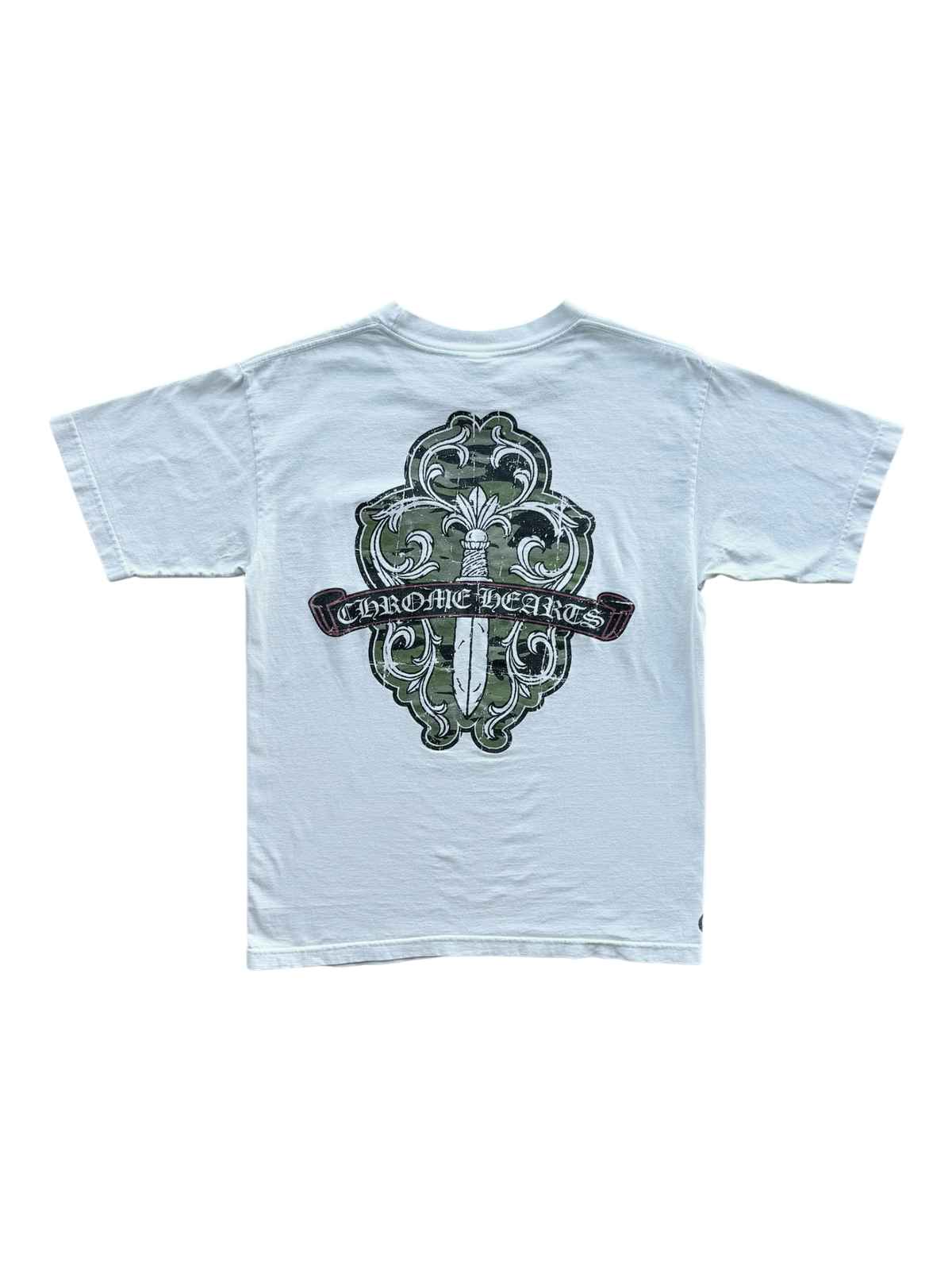 Vintage Vine Dagger Tee White