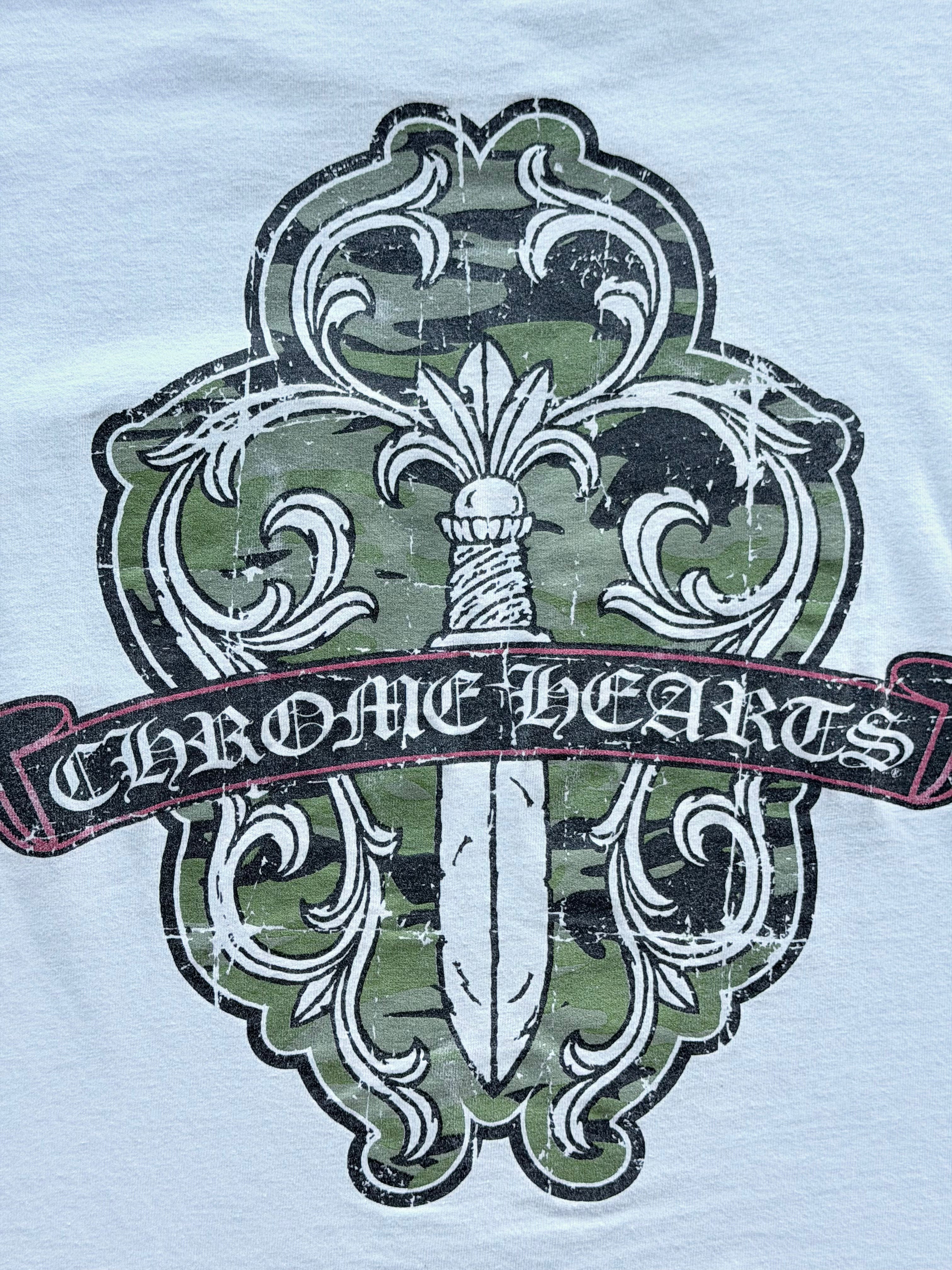 Vintage Vine Dagger Tee White