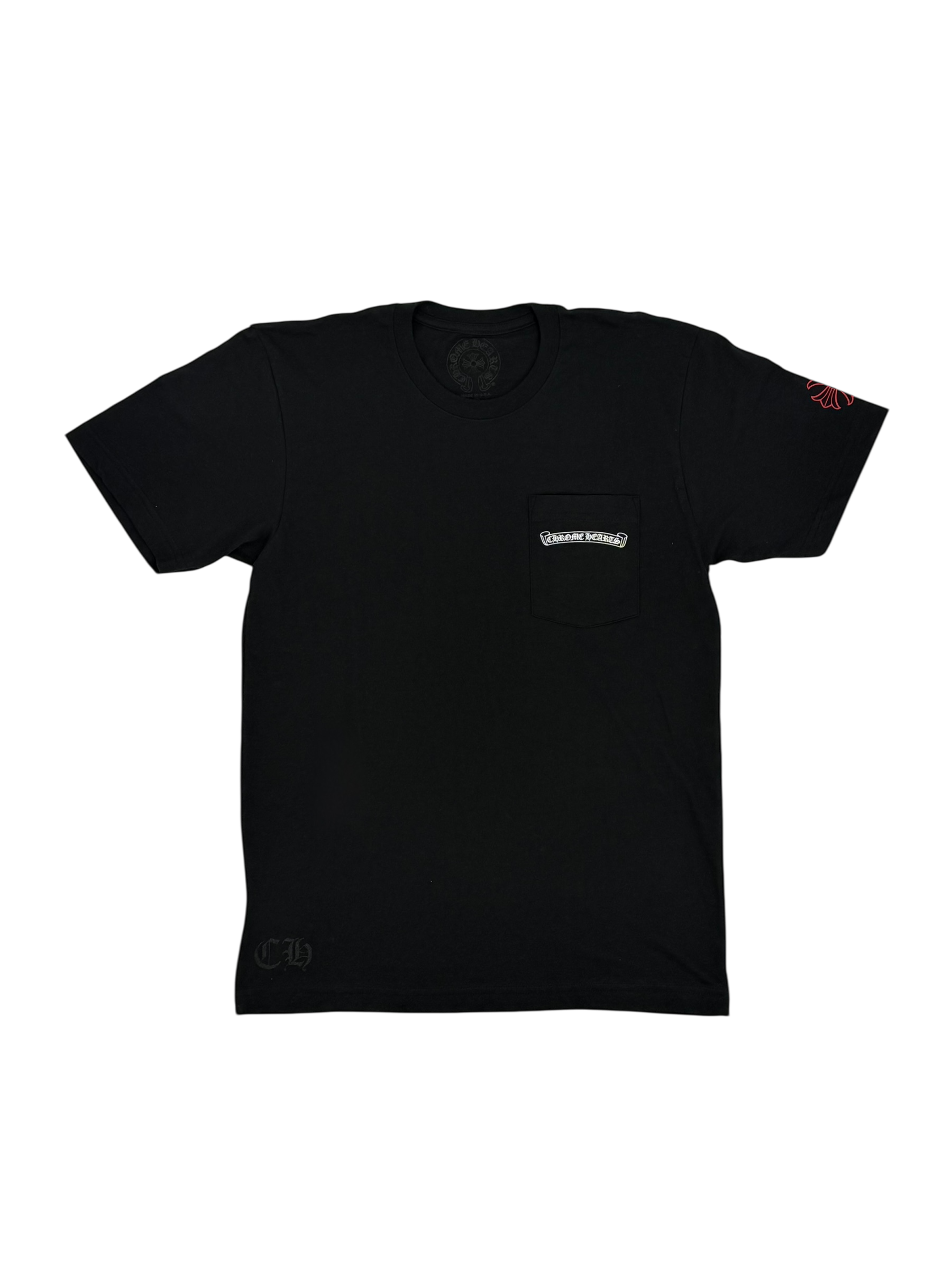 NYC Exclusive Scroll Logo Tee Black/Red