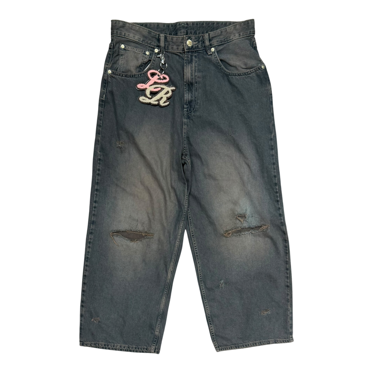 Baggy Distressed Artist Jeans