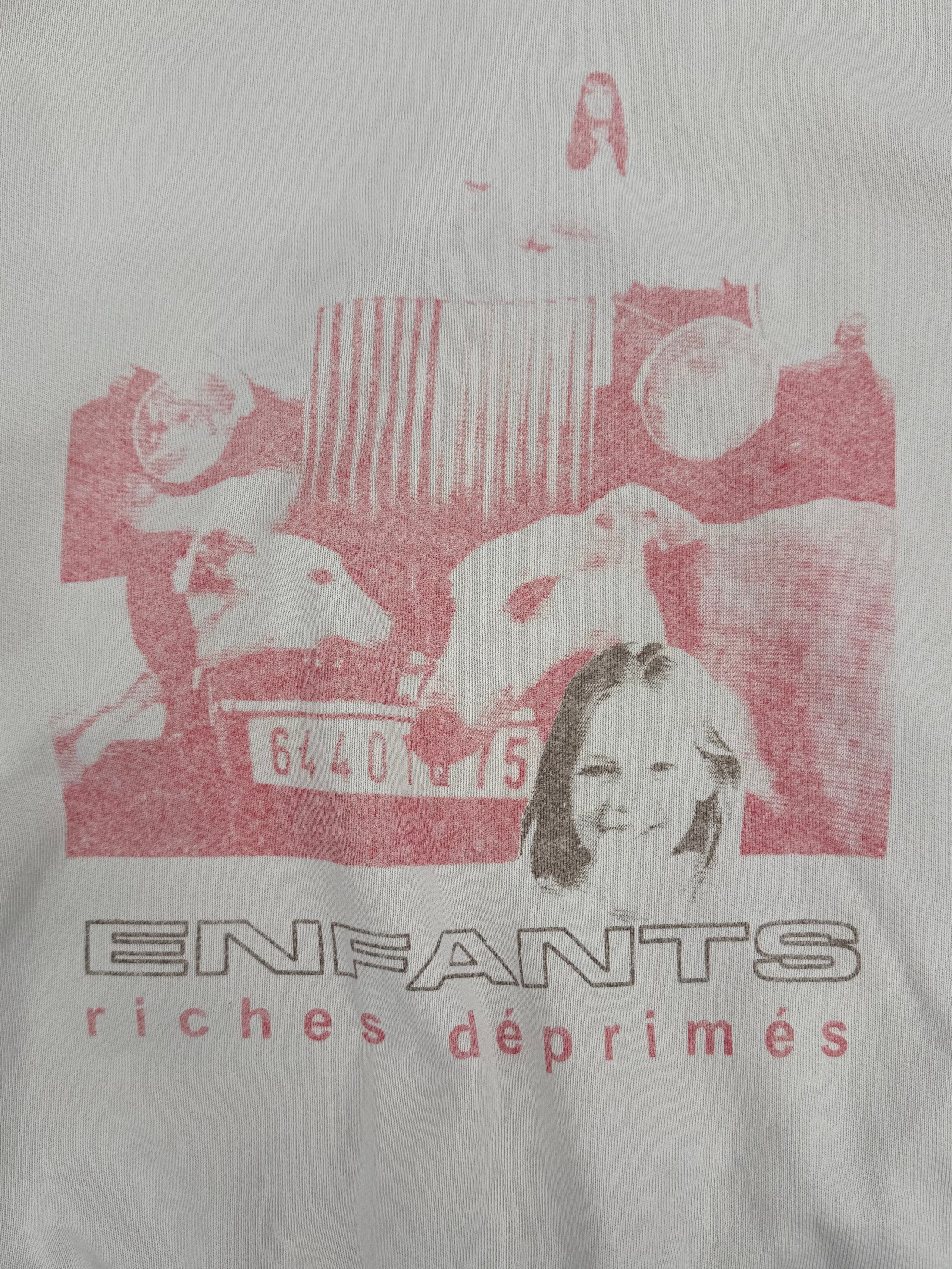 Incandescent Distressed Cotton-Jersey Sweatshirt