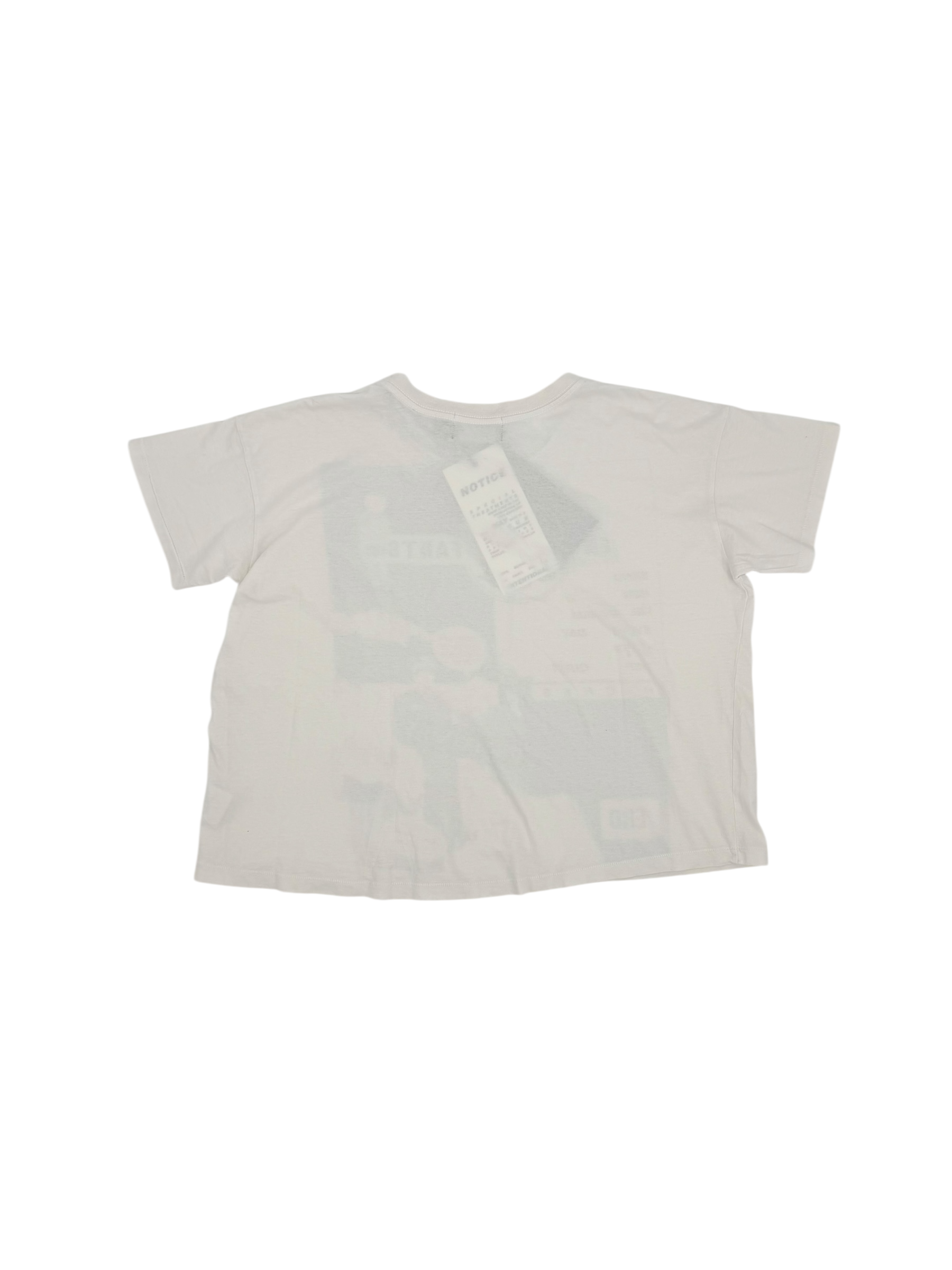 Keep Her Quiet Faded White Tee