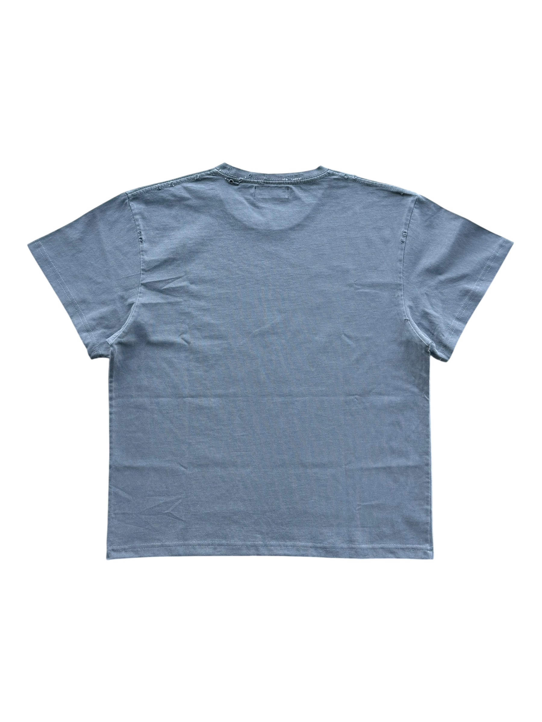 Tourist Distressed Tee Grey