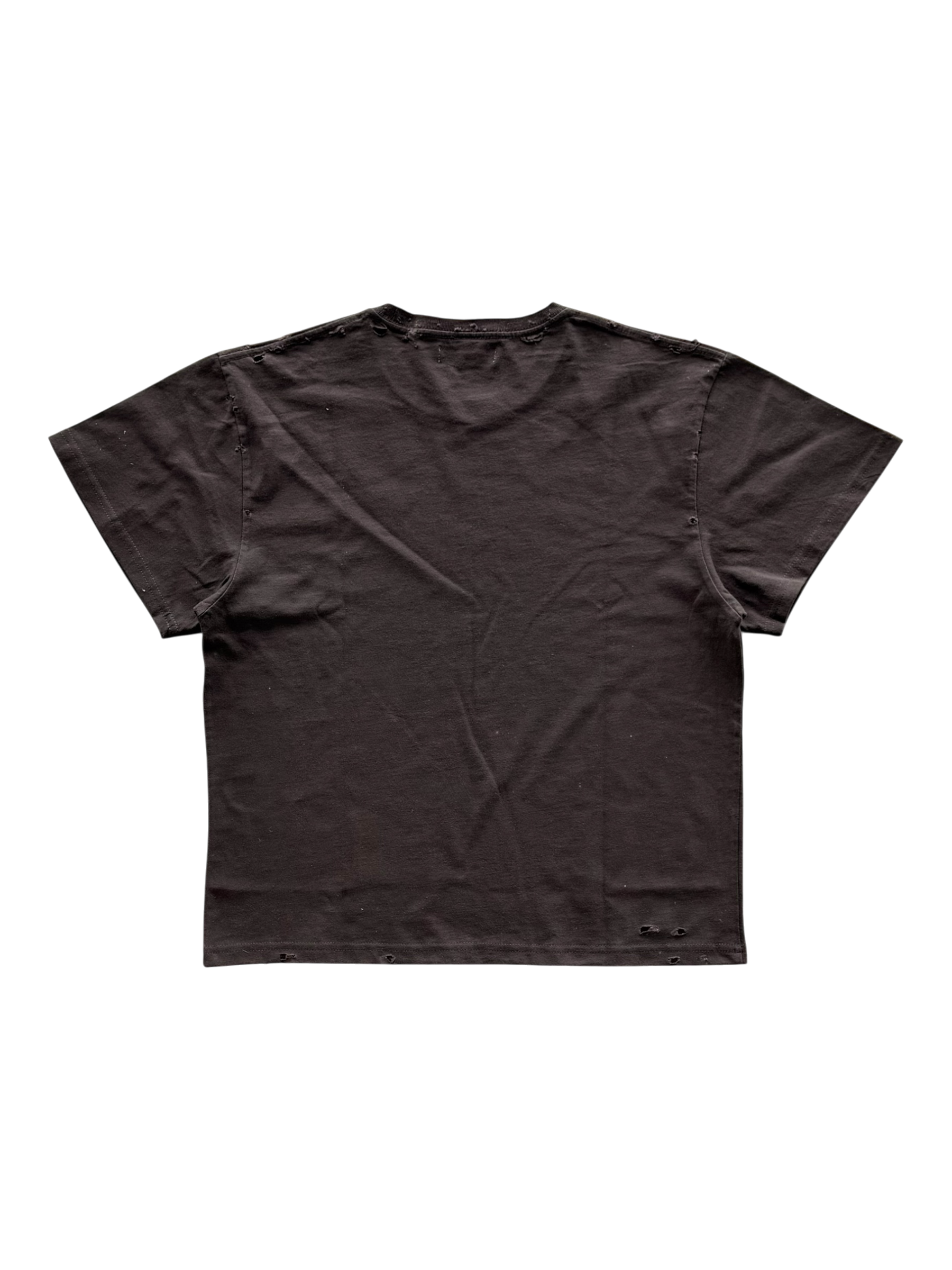 Old Ways Distressed Tee Brown
