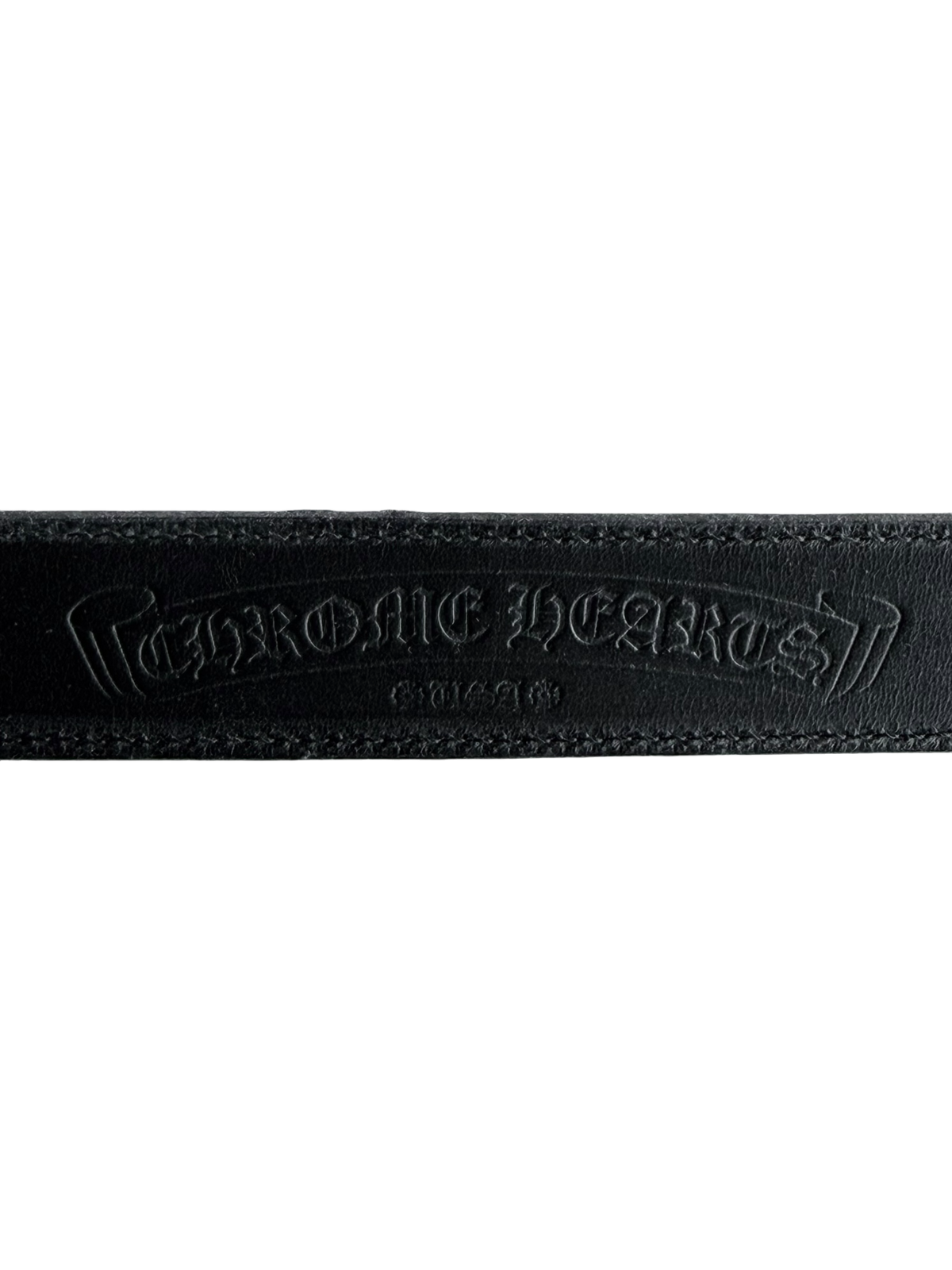Black Leather Belt 1 Inch